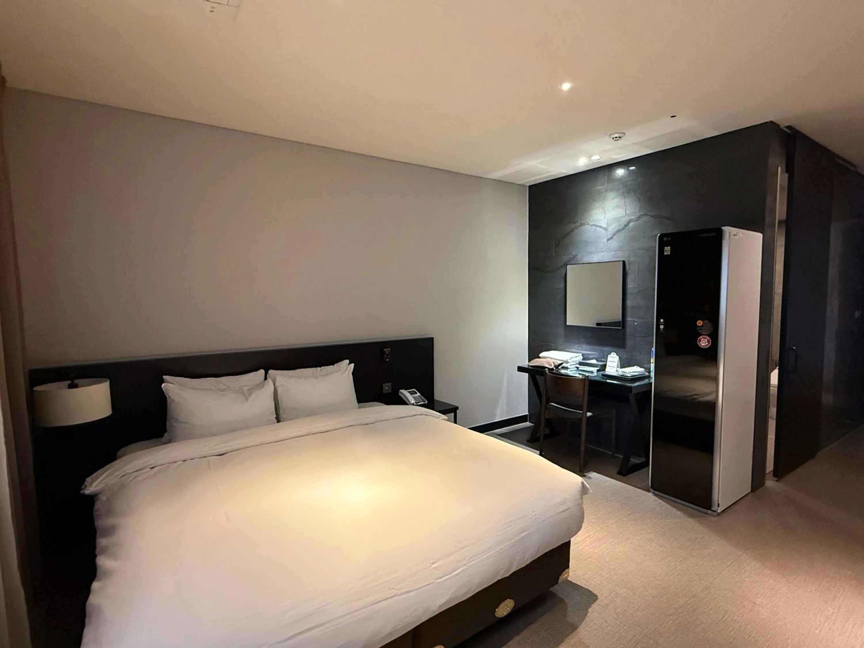 Bed in Rivertain Hotel