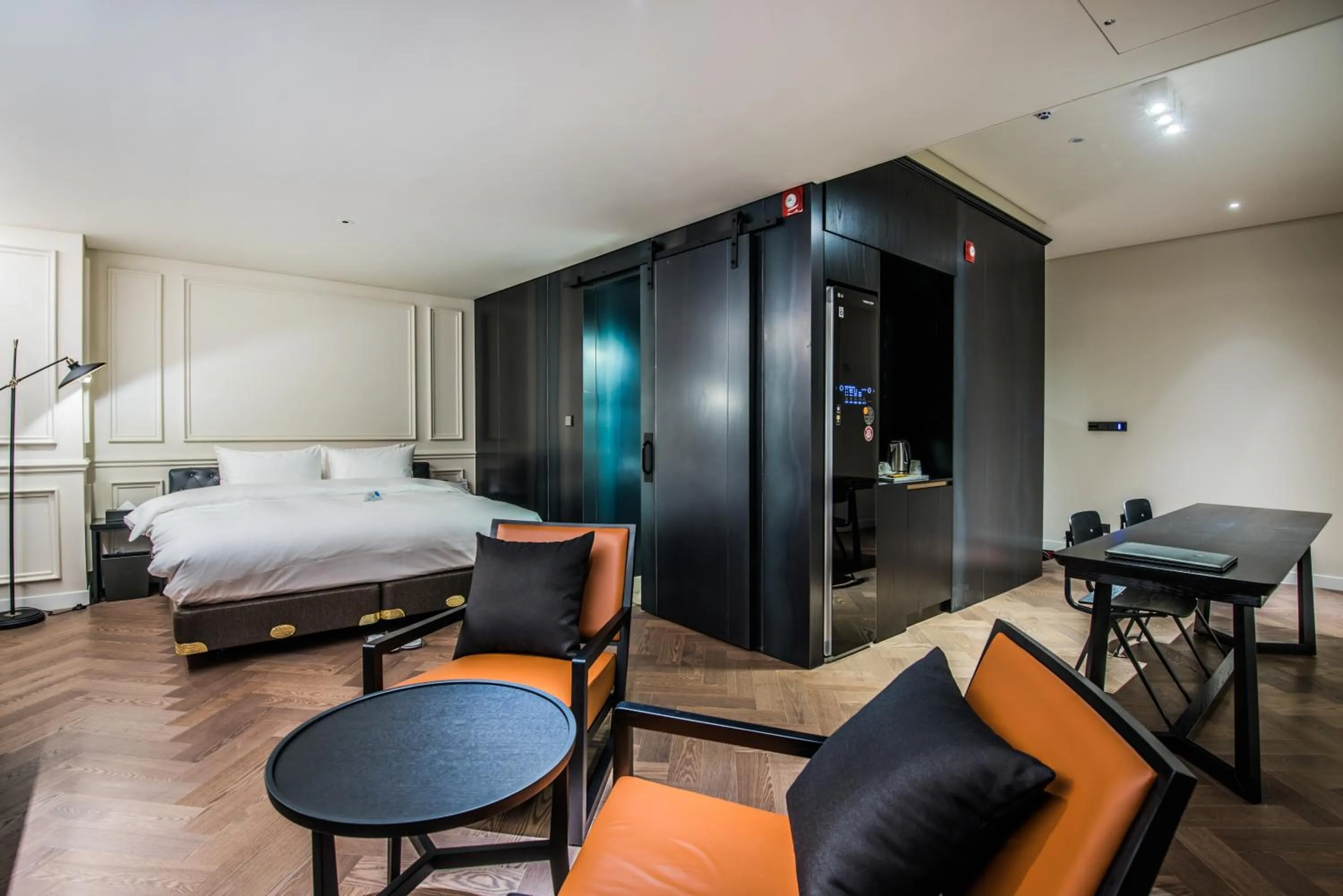 Bed in Rivertain Hotel