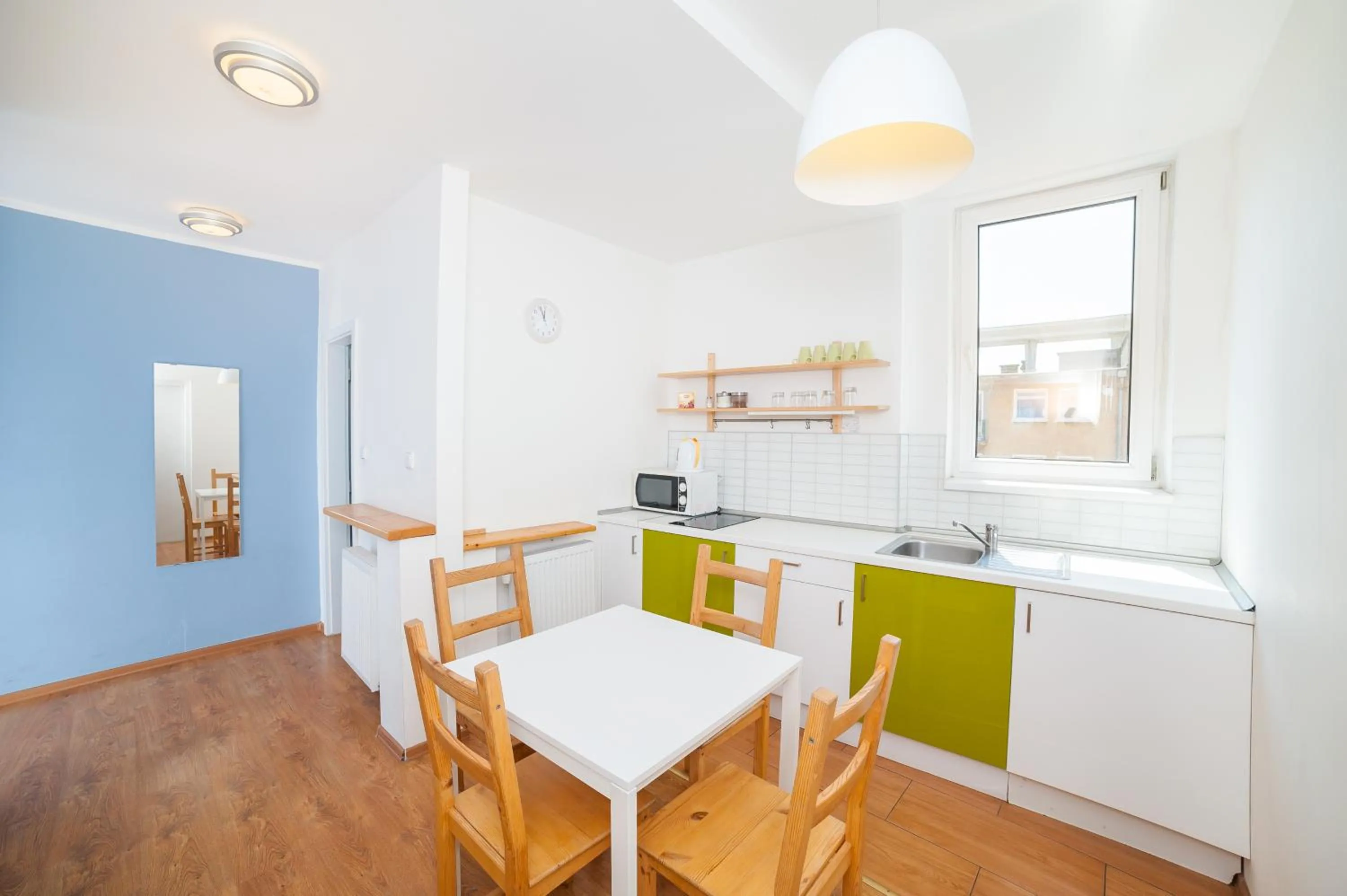 Dining area in Patio Hostel