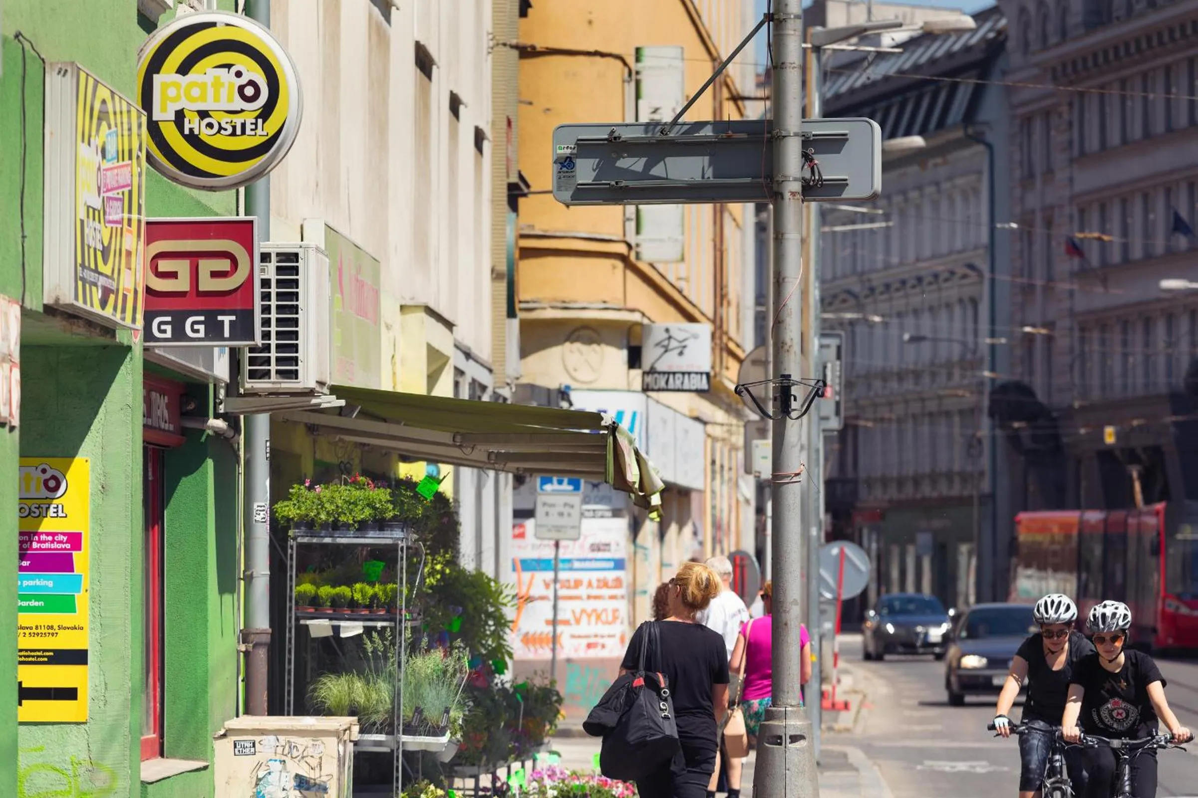 Area and facilities in Patio Hostel