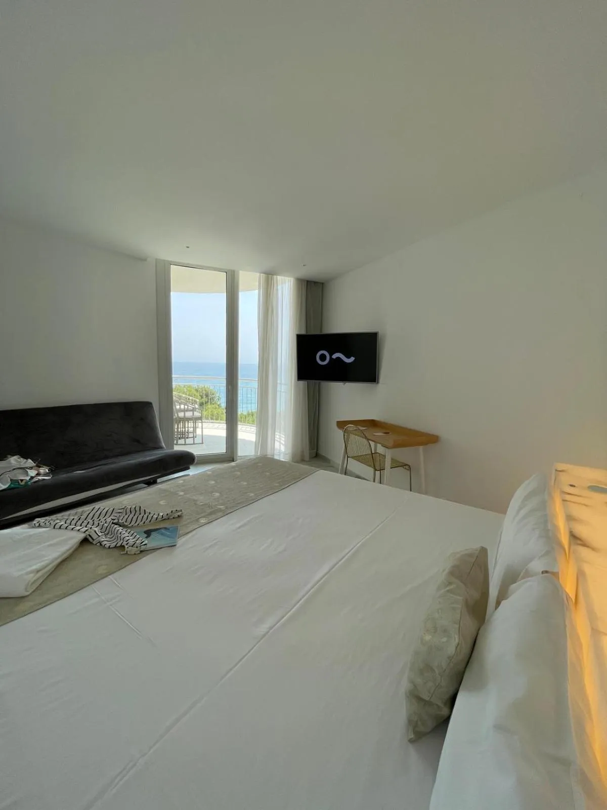 Sea view, Bed in Hotel Aromar
