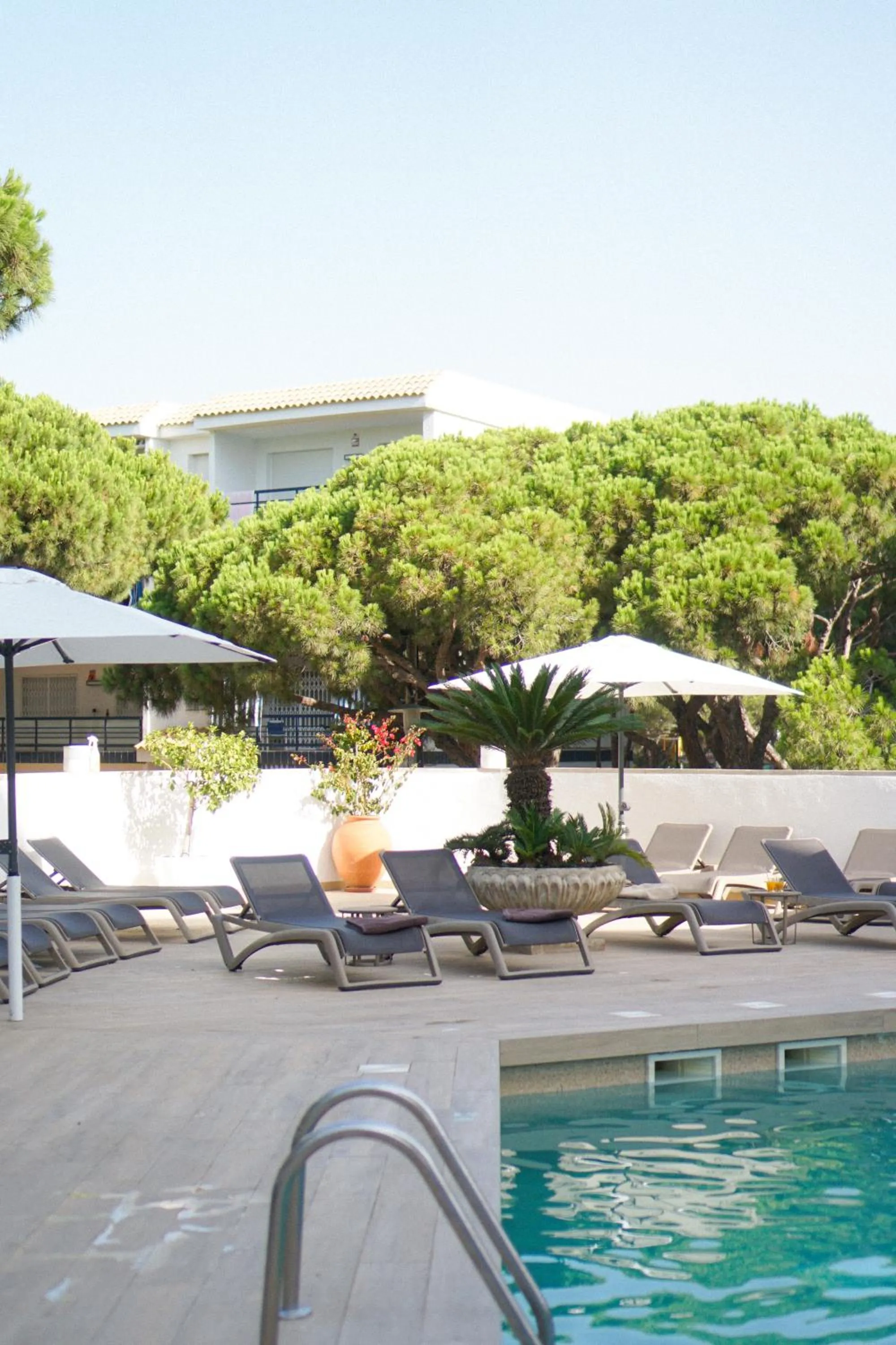 Patio in Hotel Aromar