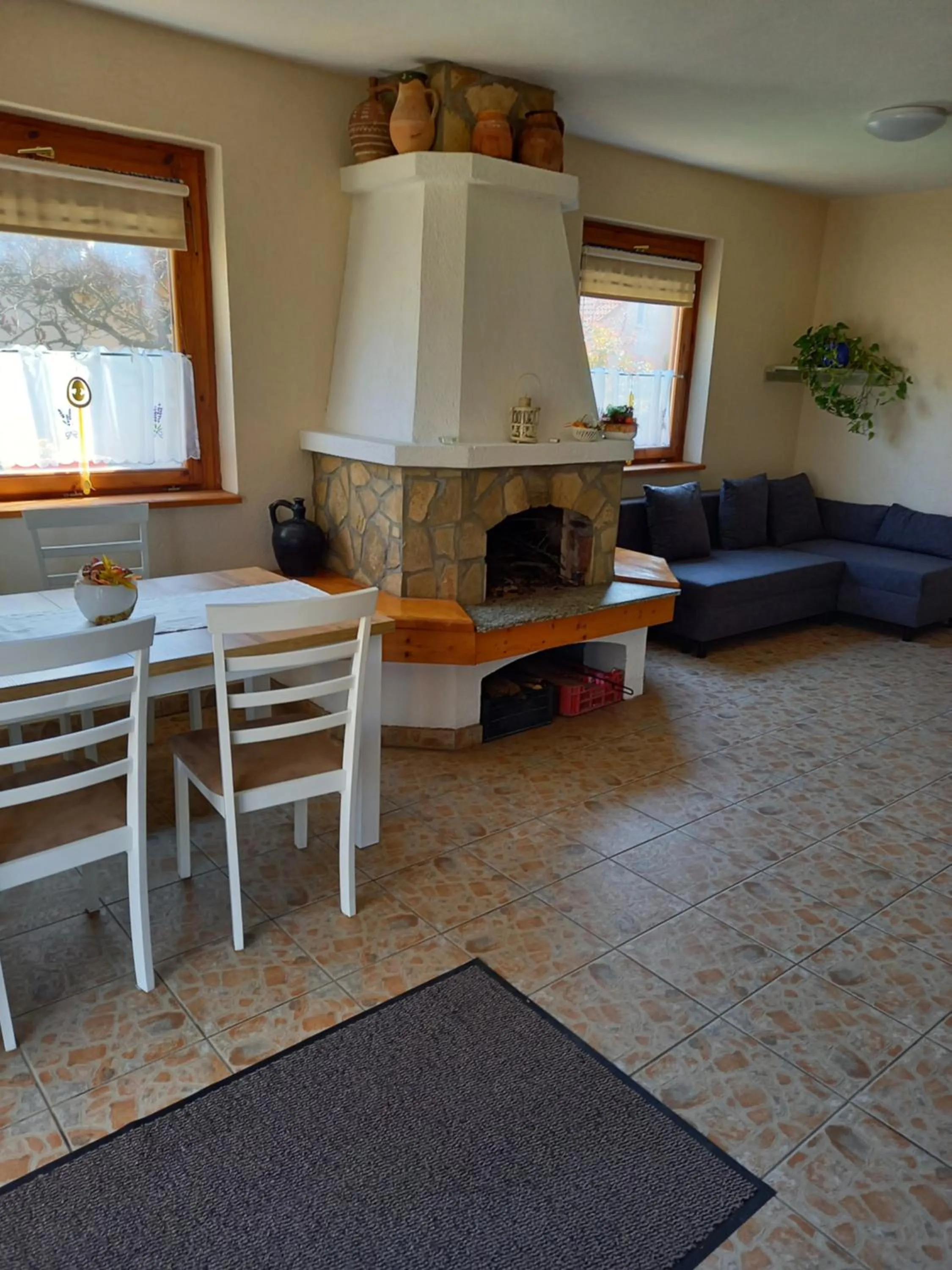 Living room in Burai Vendégház