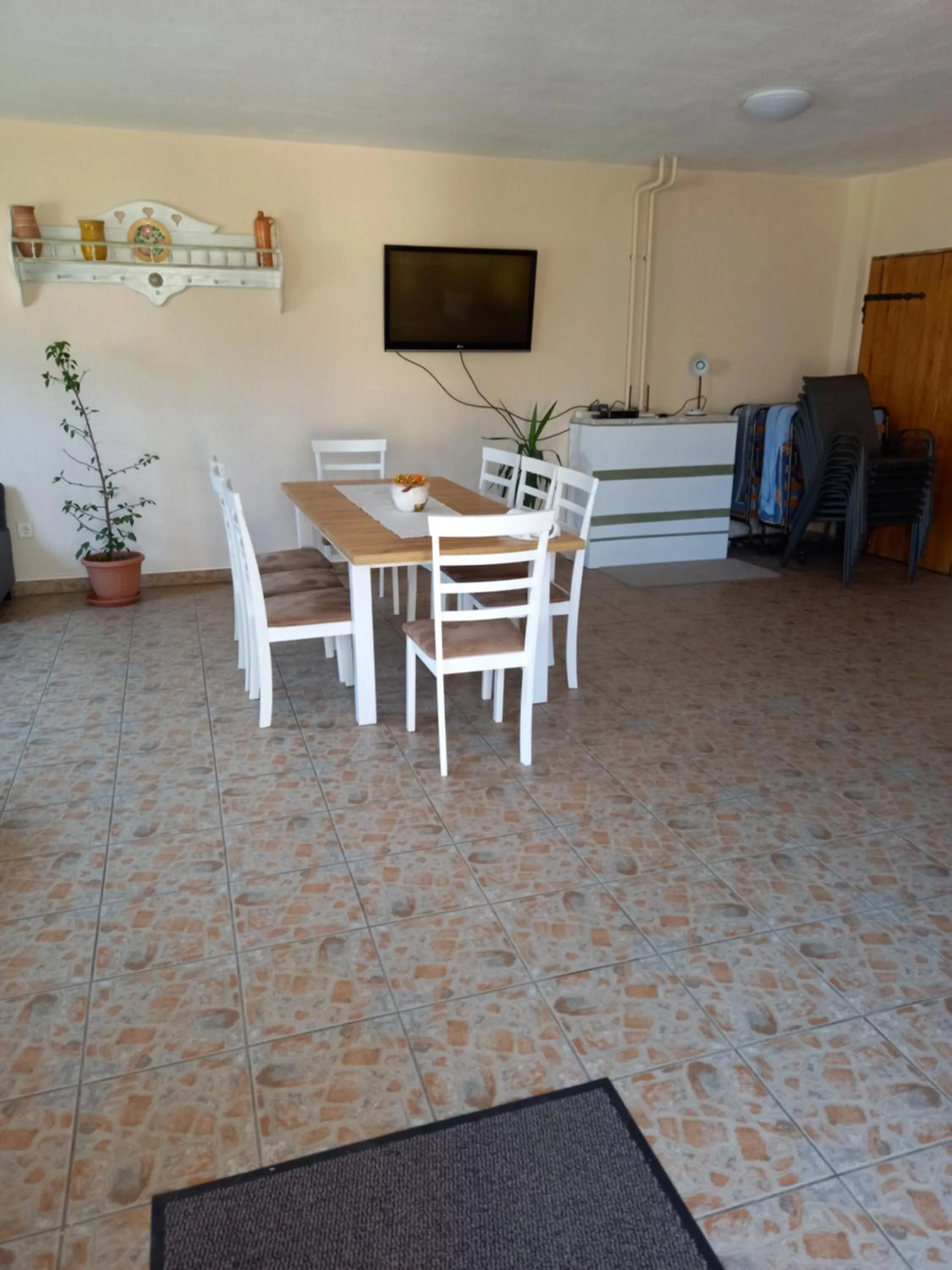Living room in Burai Vendégház