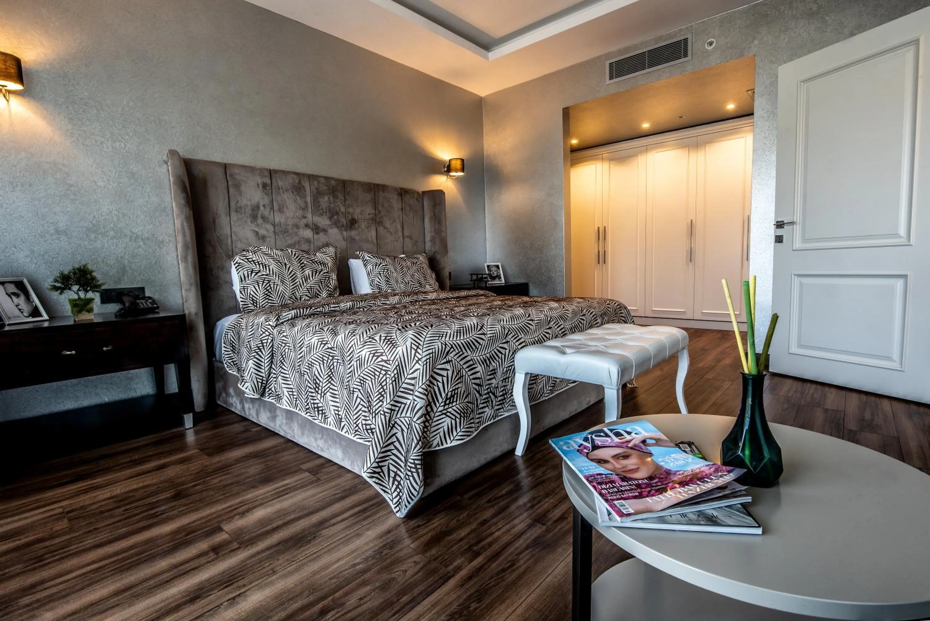 Bed in Heybeli Hotel