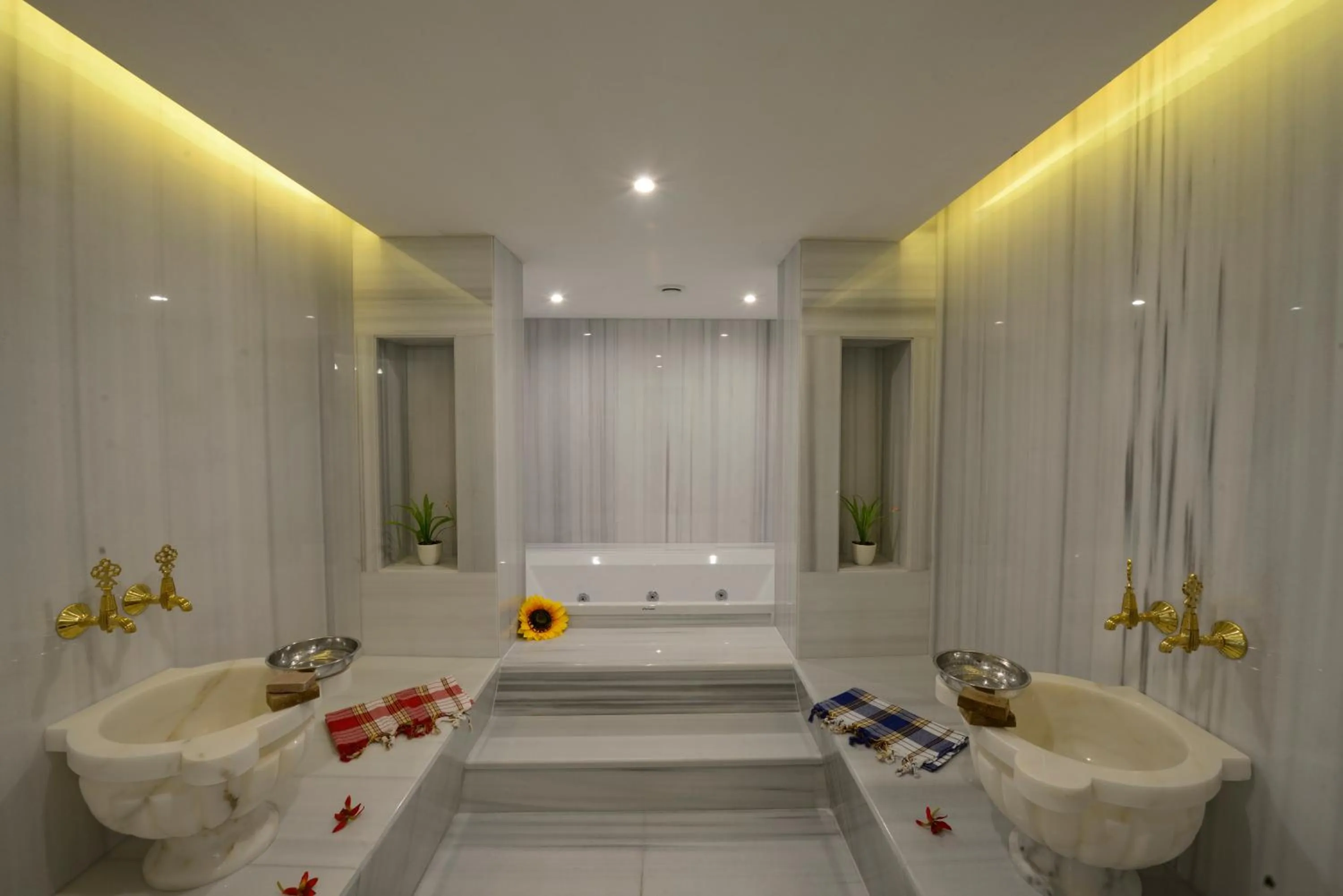 Public Bath in Heybeli Hotel