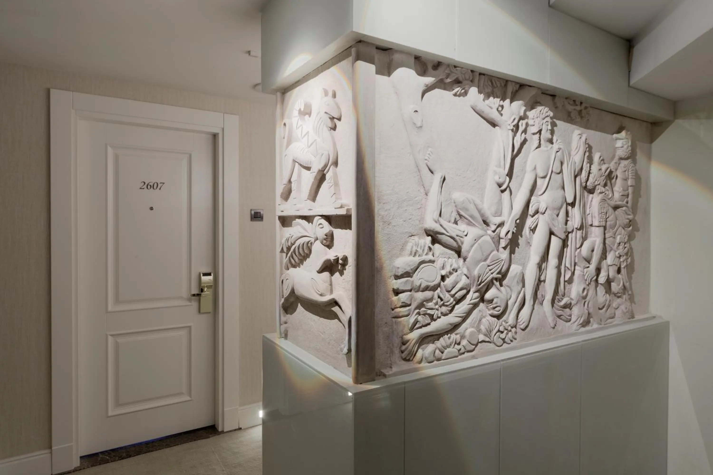 Decorative detail in Golden Age Hotel Taksim