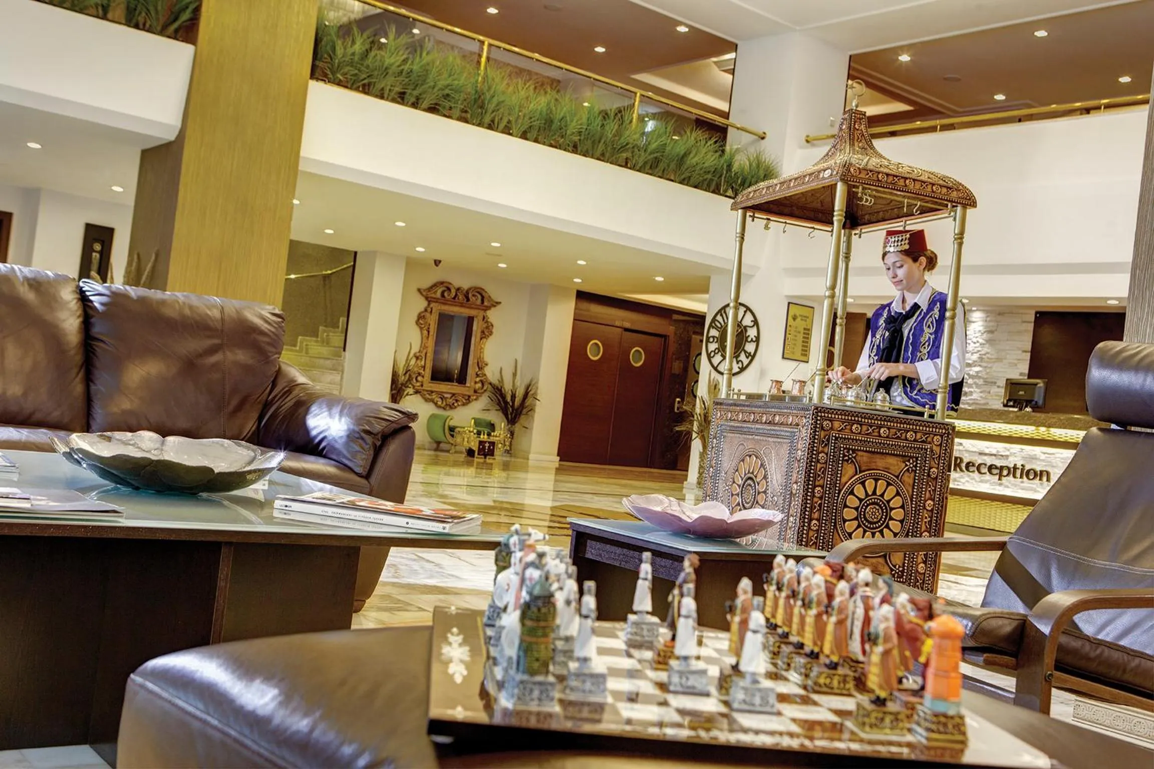 Lobby or reception in Susuzlu Atlantis Hotel