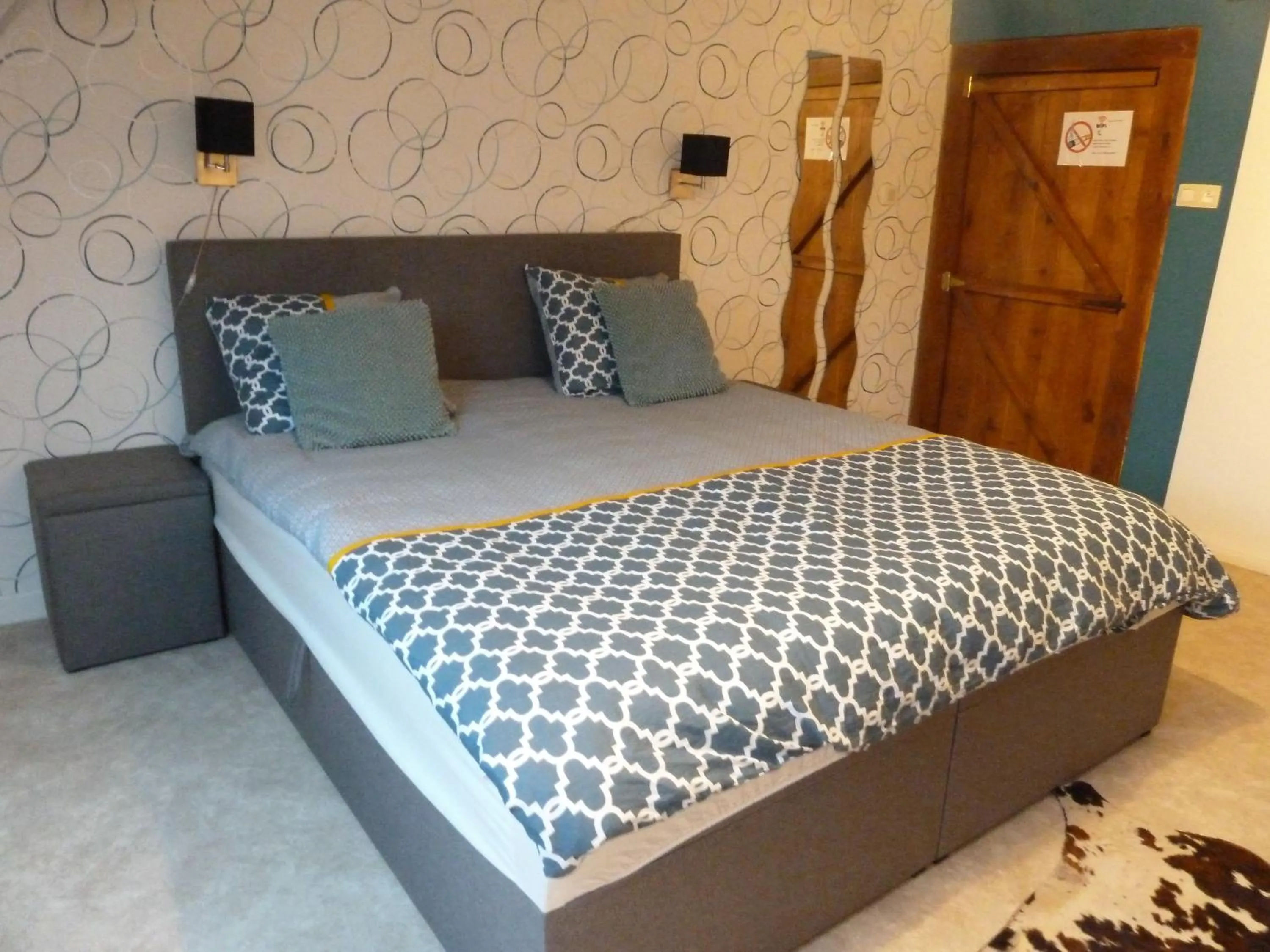 Bed in B&B Chambre d'hôtes de la Vecquée