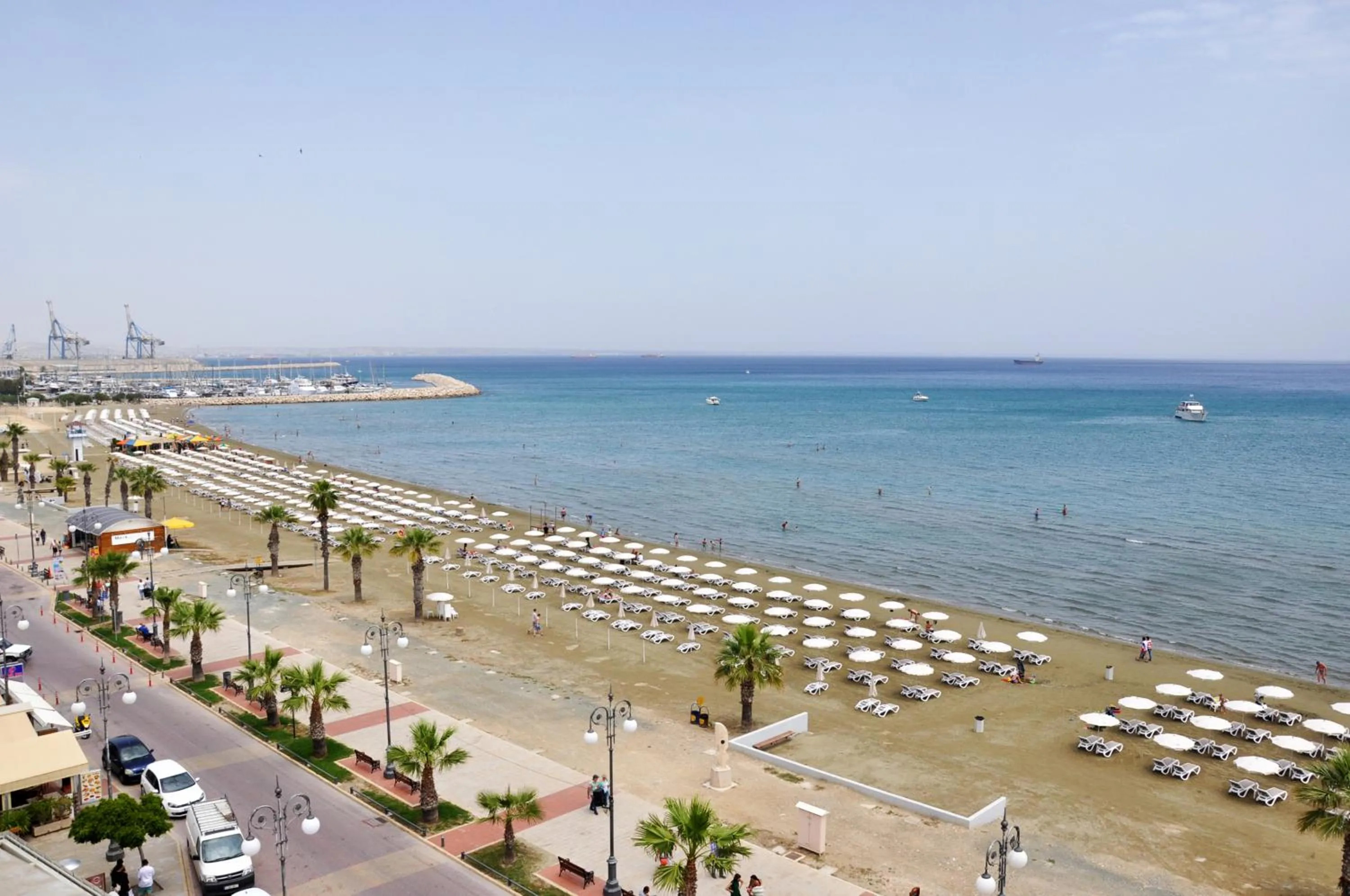 Beach in Zodiac Hotel Apartments