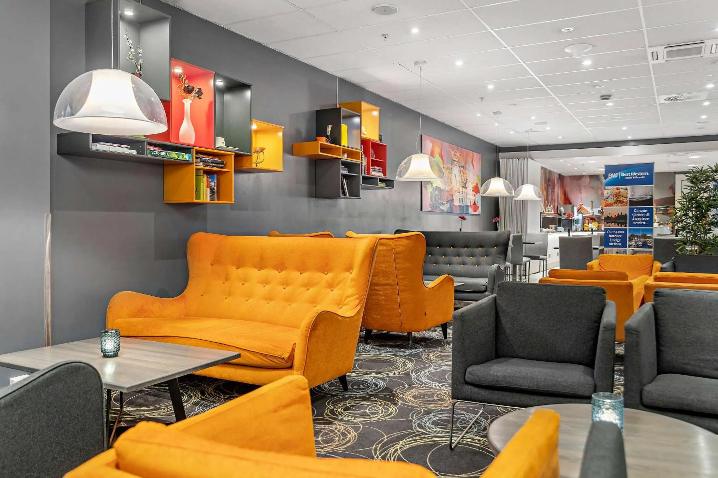 Lobby or reception in Best Western Leto Arena