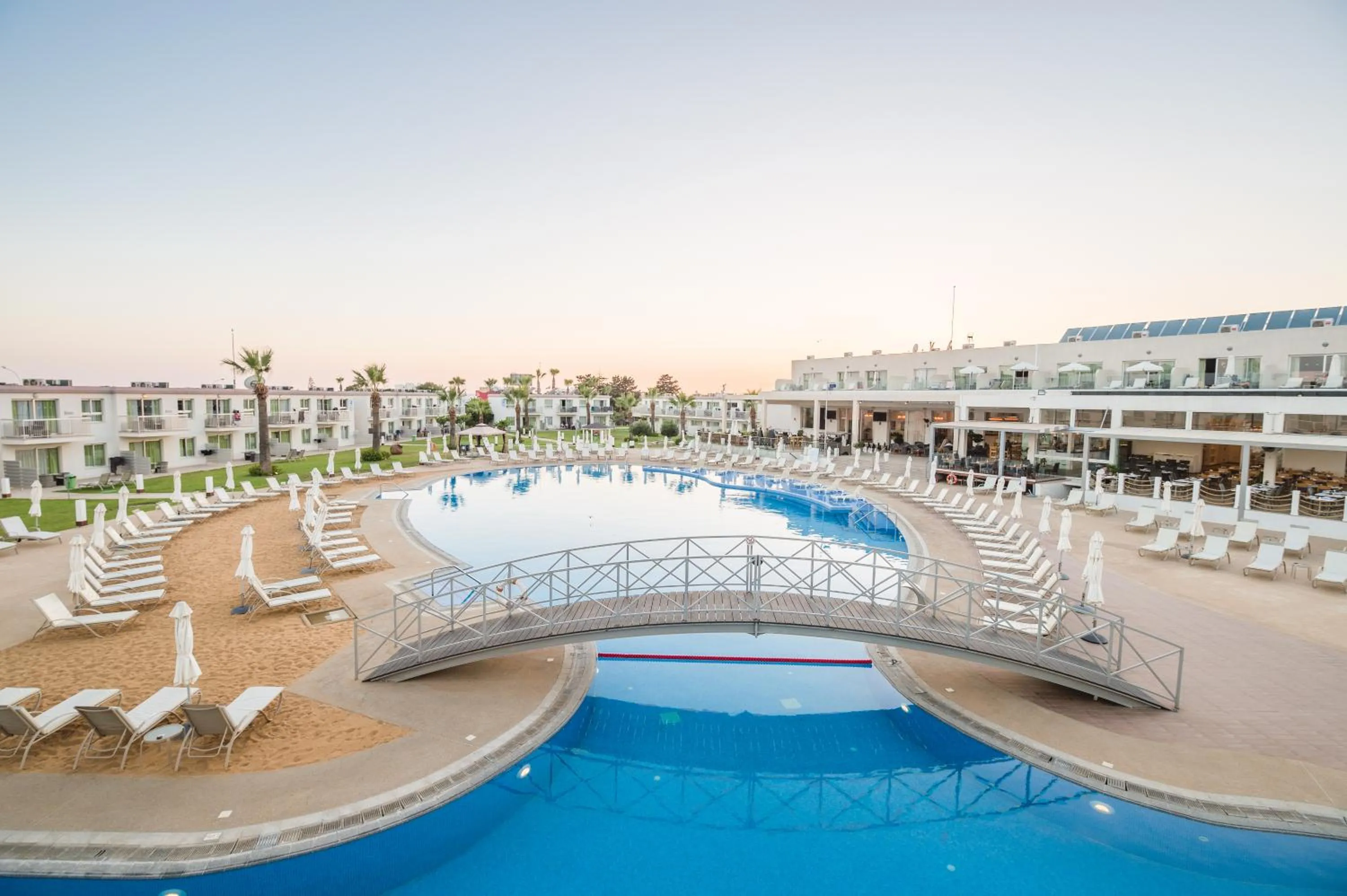 Swimming pool in Sunprime Ayia Napa Suites - Adults Only