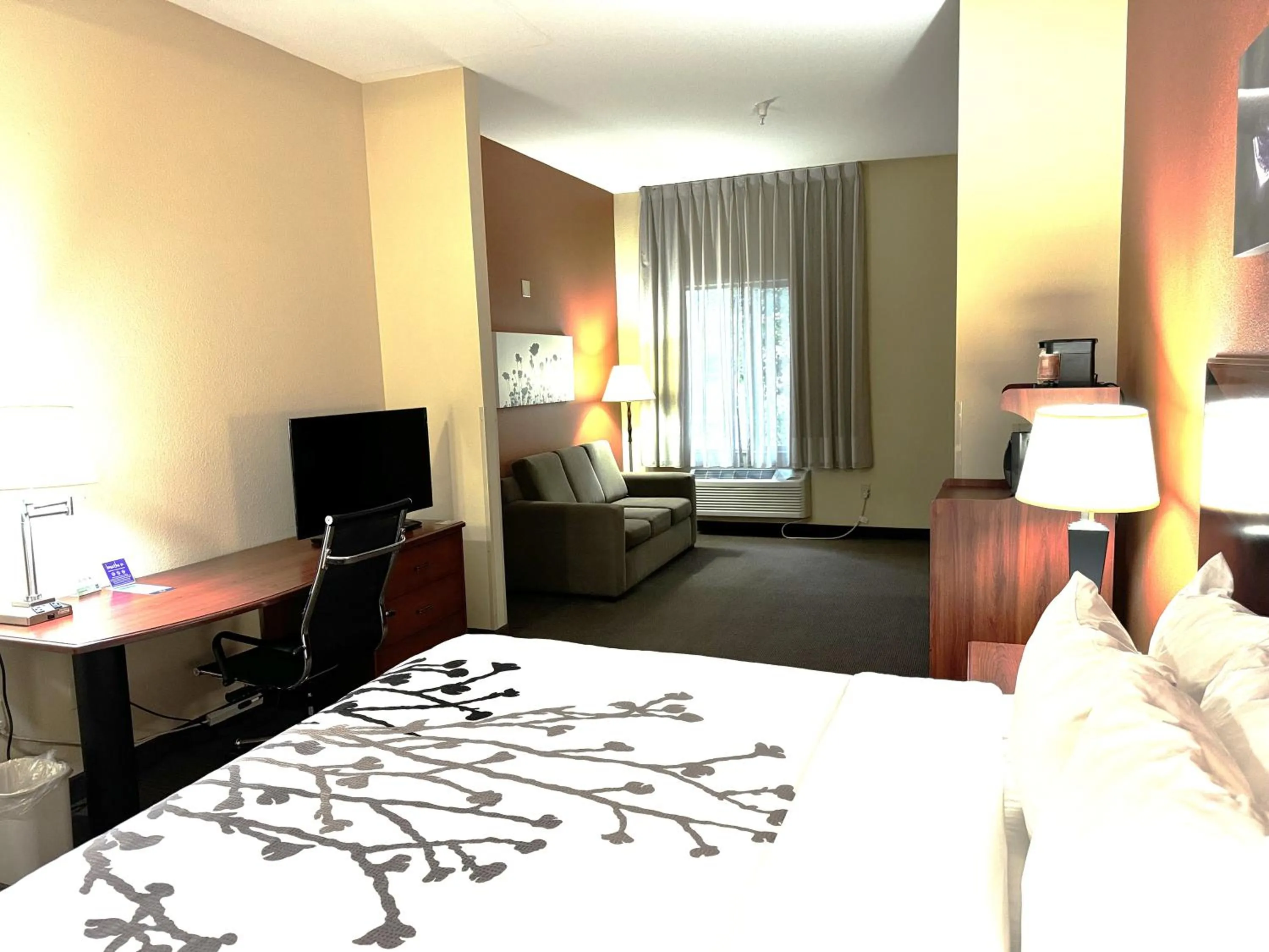 Bed in Sleep Inn & Suites Madison - Monona