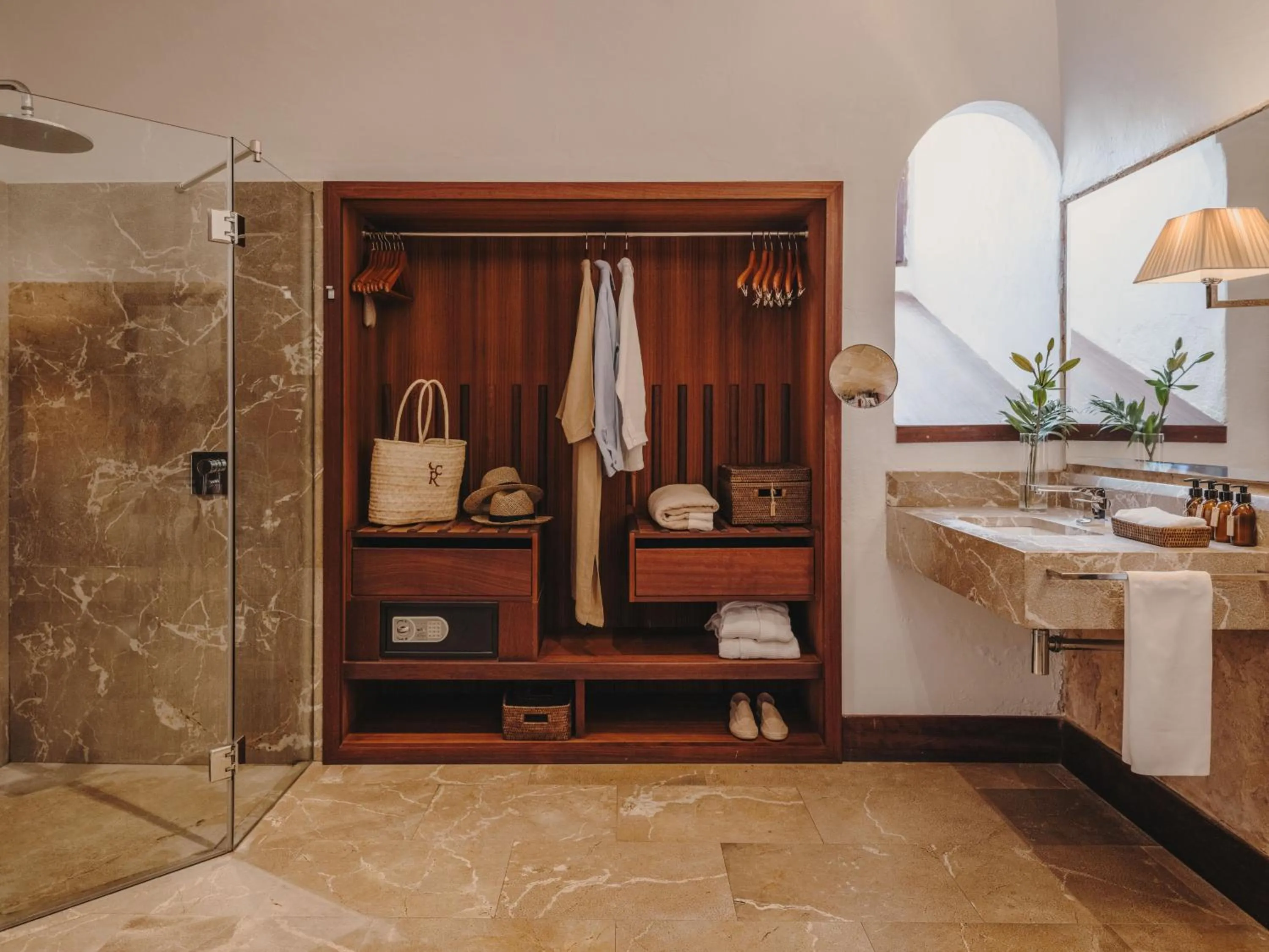 Bathroom in Cap Rocat, a Small Luxury Hotel of the World