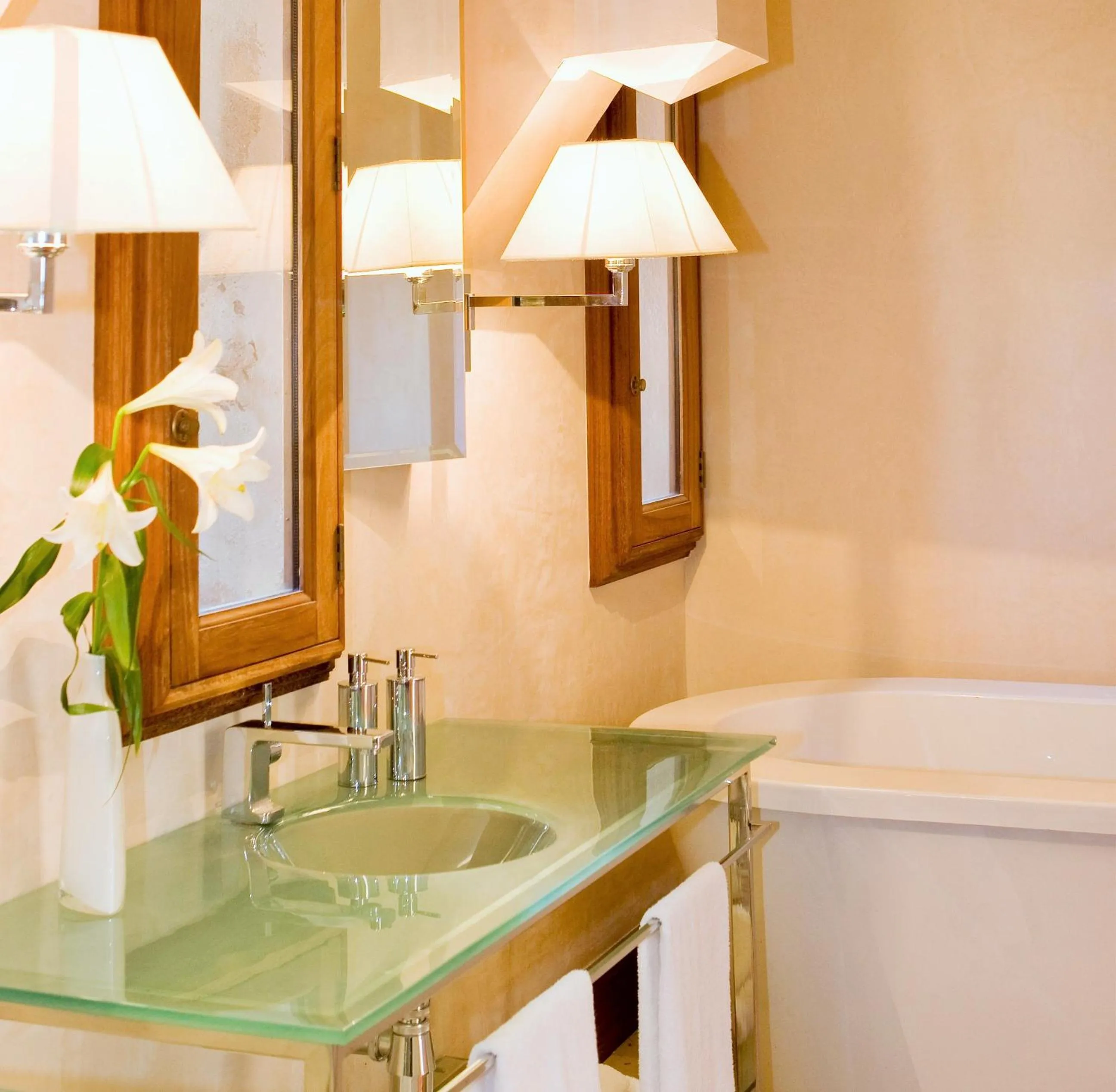 Bathroom in Cap Rocat, a Small Luxury Hotel of the World