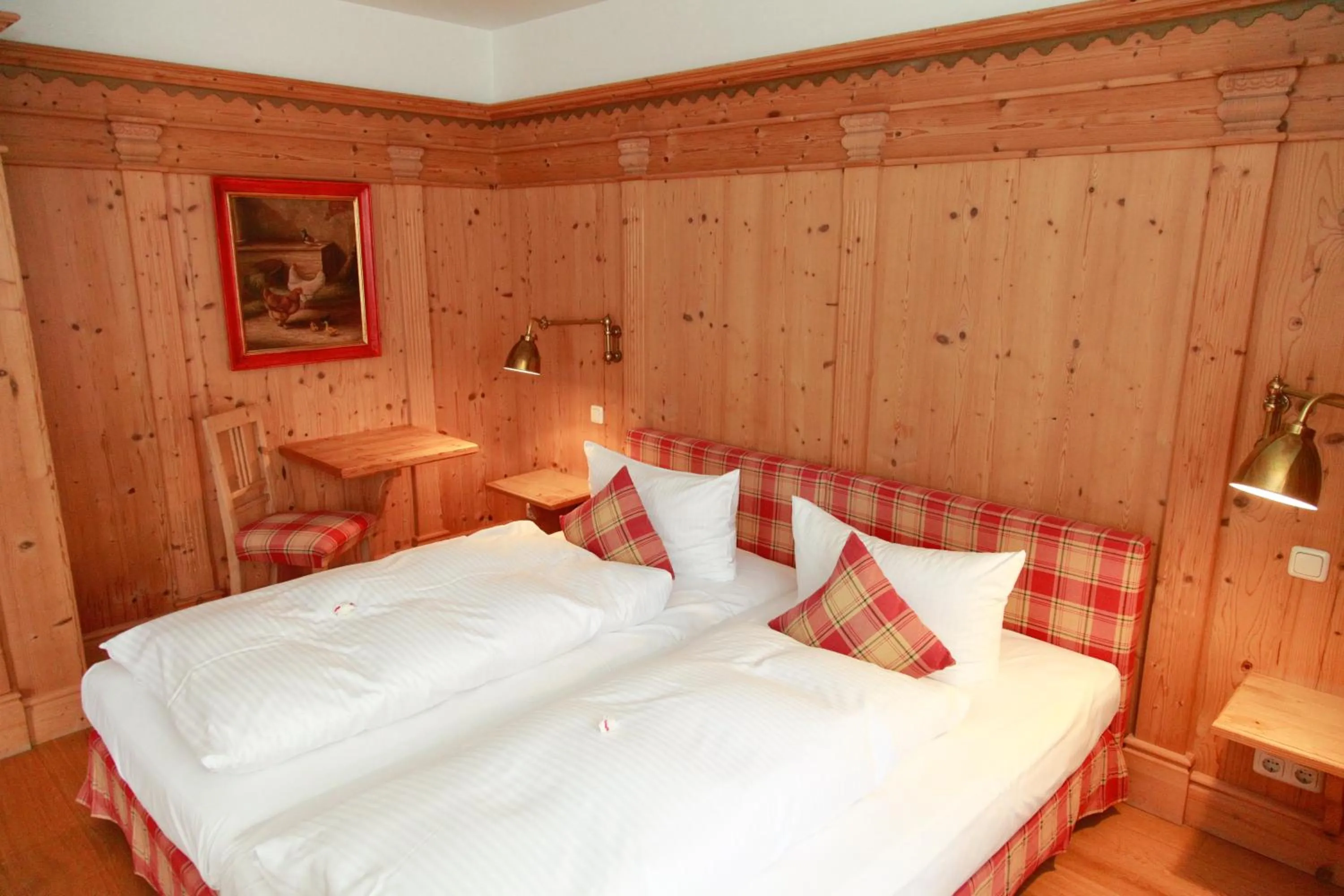 Bed in Landhaus Töpferhof bei Travemünde