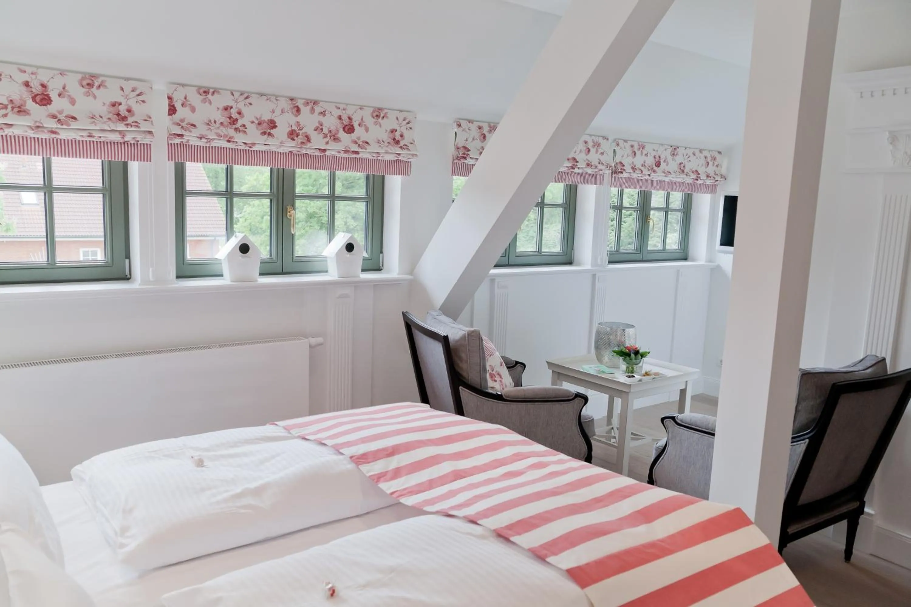 Photo of the whole room, Bed in Landhaus Töpferhof bei Travemünde