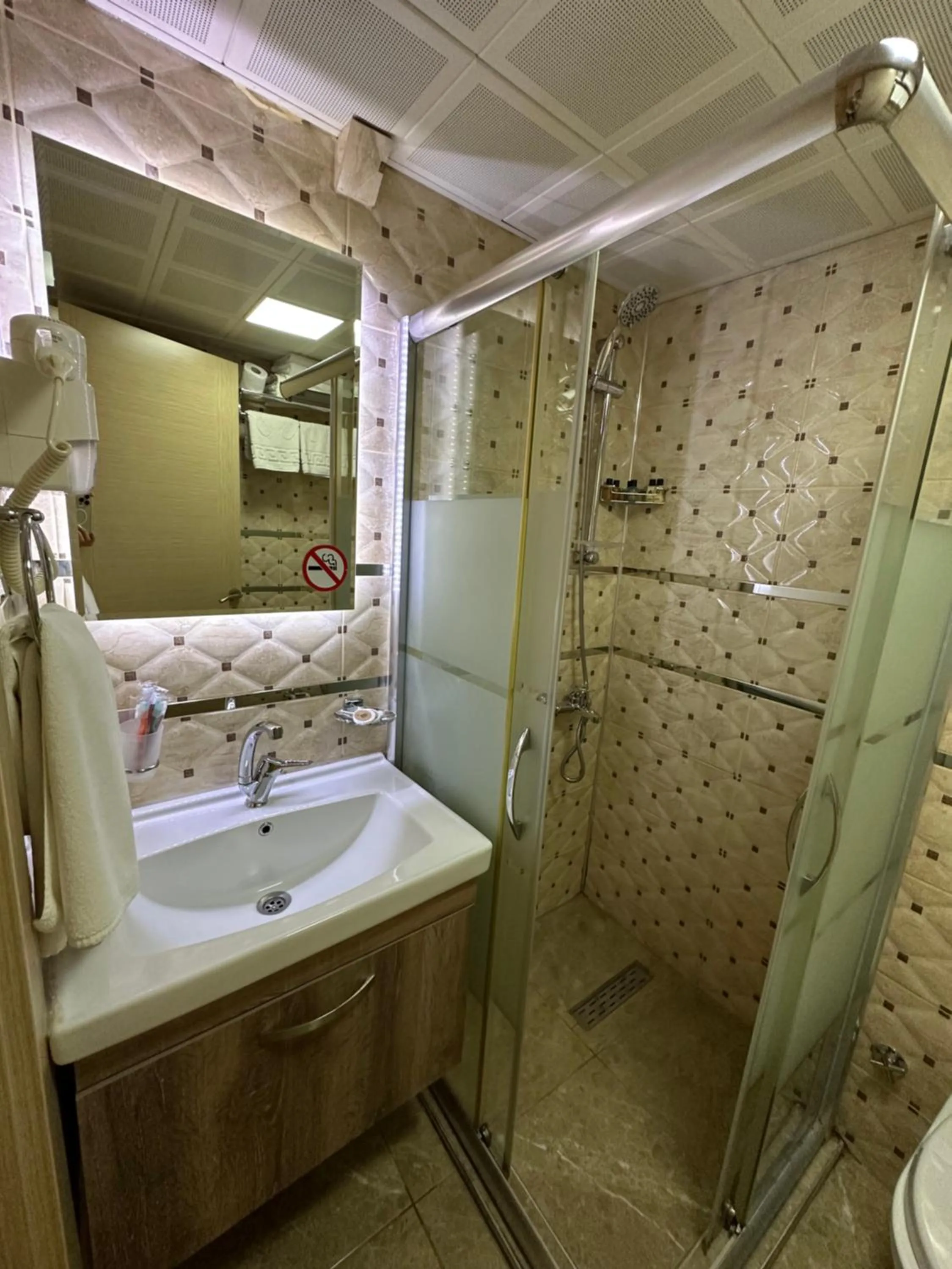 Shower in Line Suite Hotel