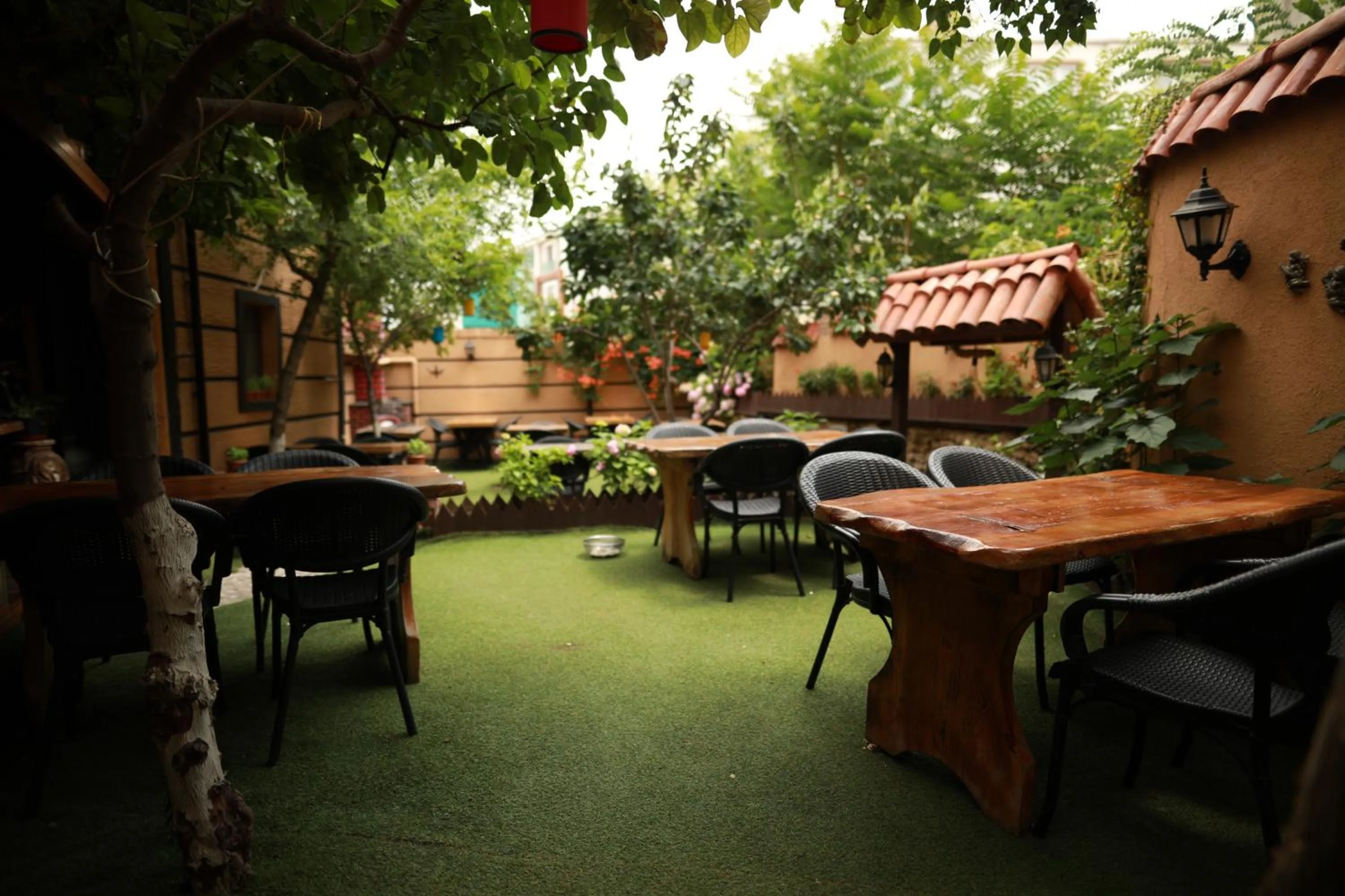 Restaurant/places to eat in Line Suite Hotel