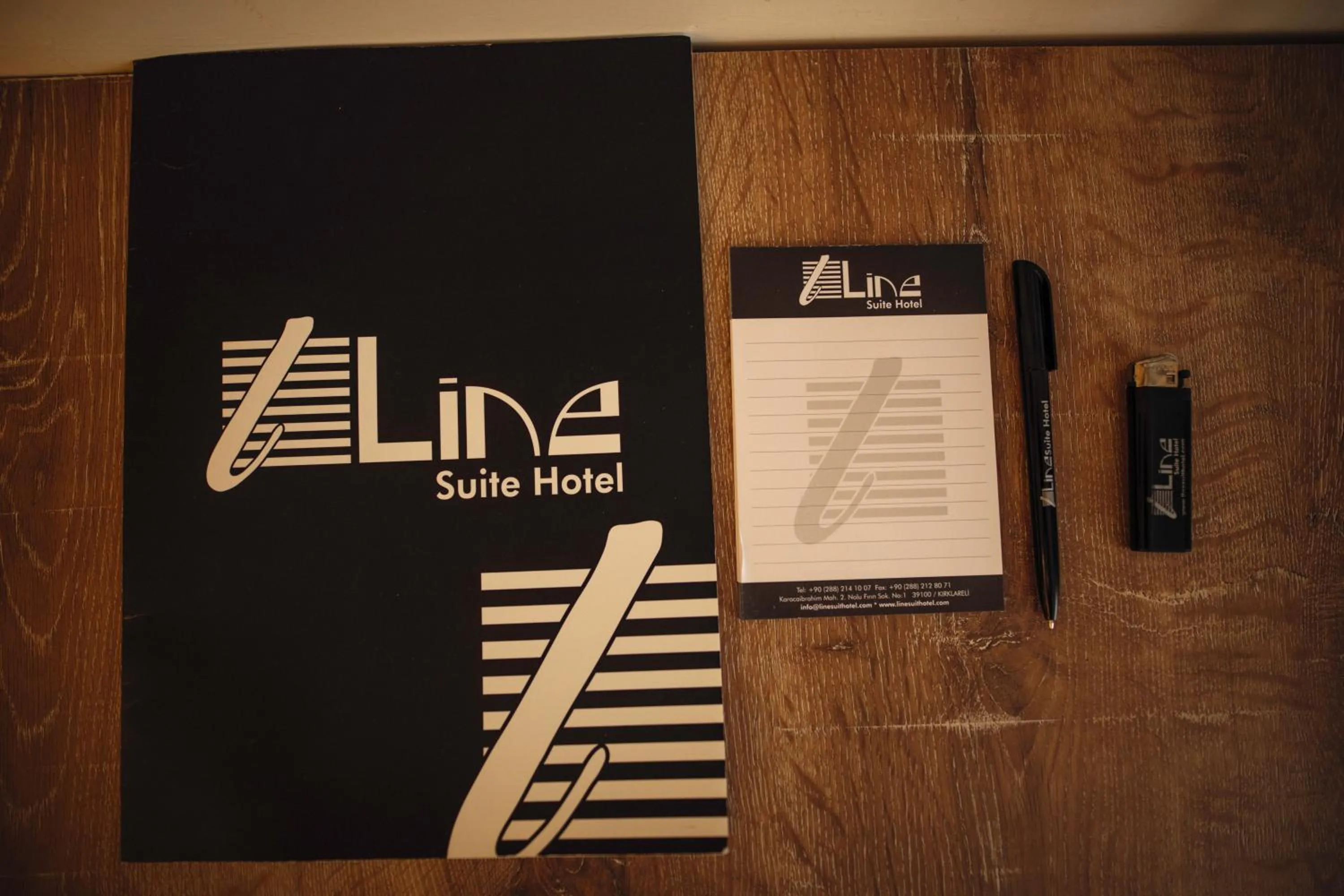 Property logo or sign in Line Suite Hotel