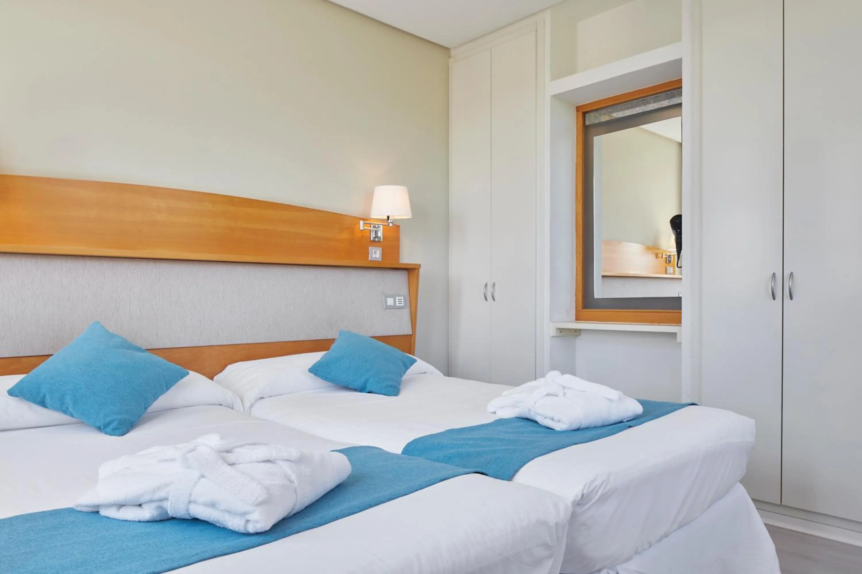 Bed in Hotel & Talasoterapia Zelai