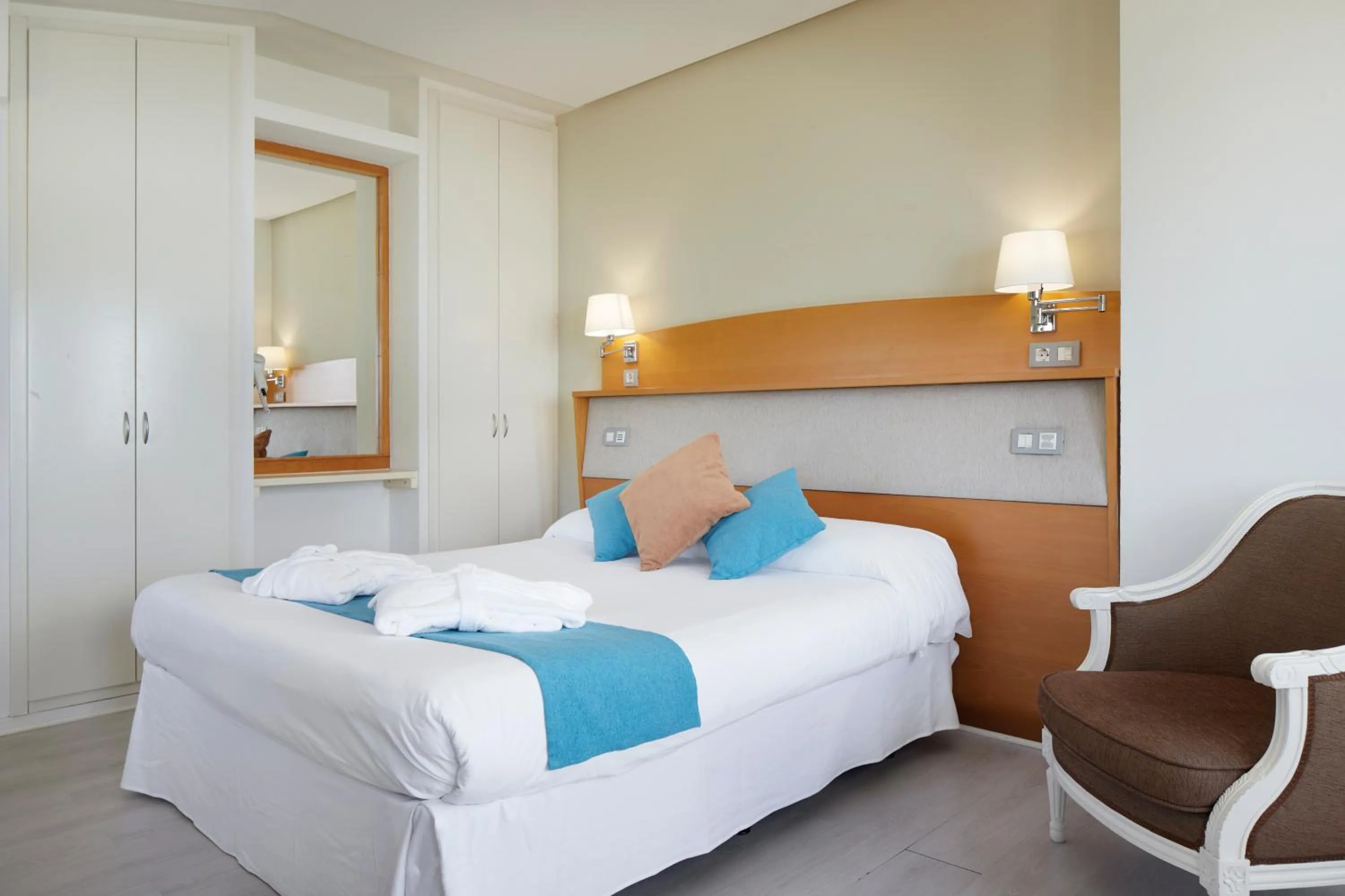 Bed in Hotel & Talasoterapia Zelai