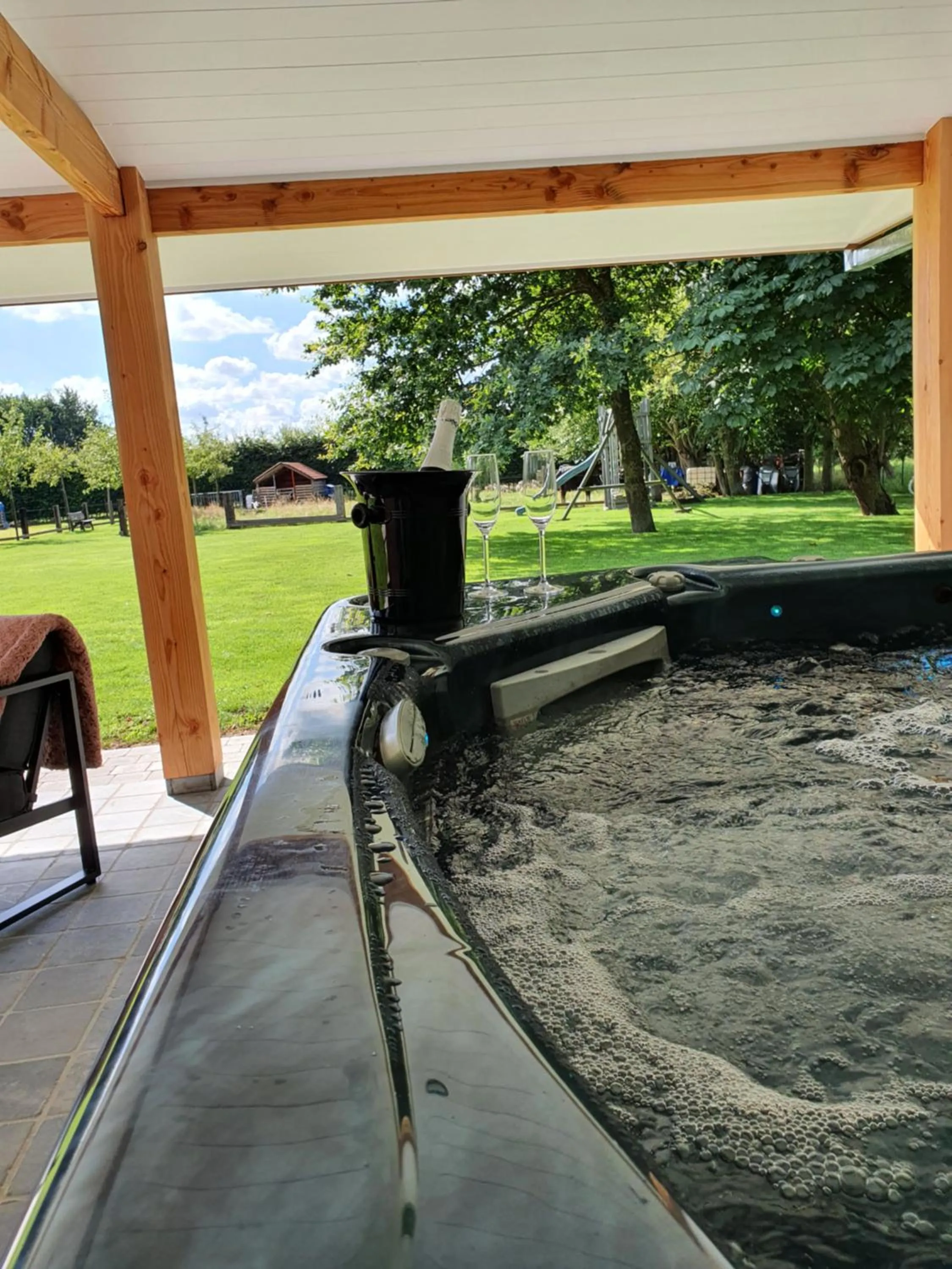 Hot Tub in B&B 't Hoogste