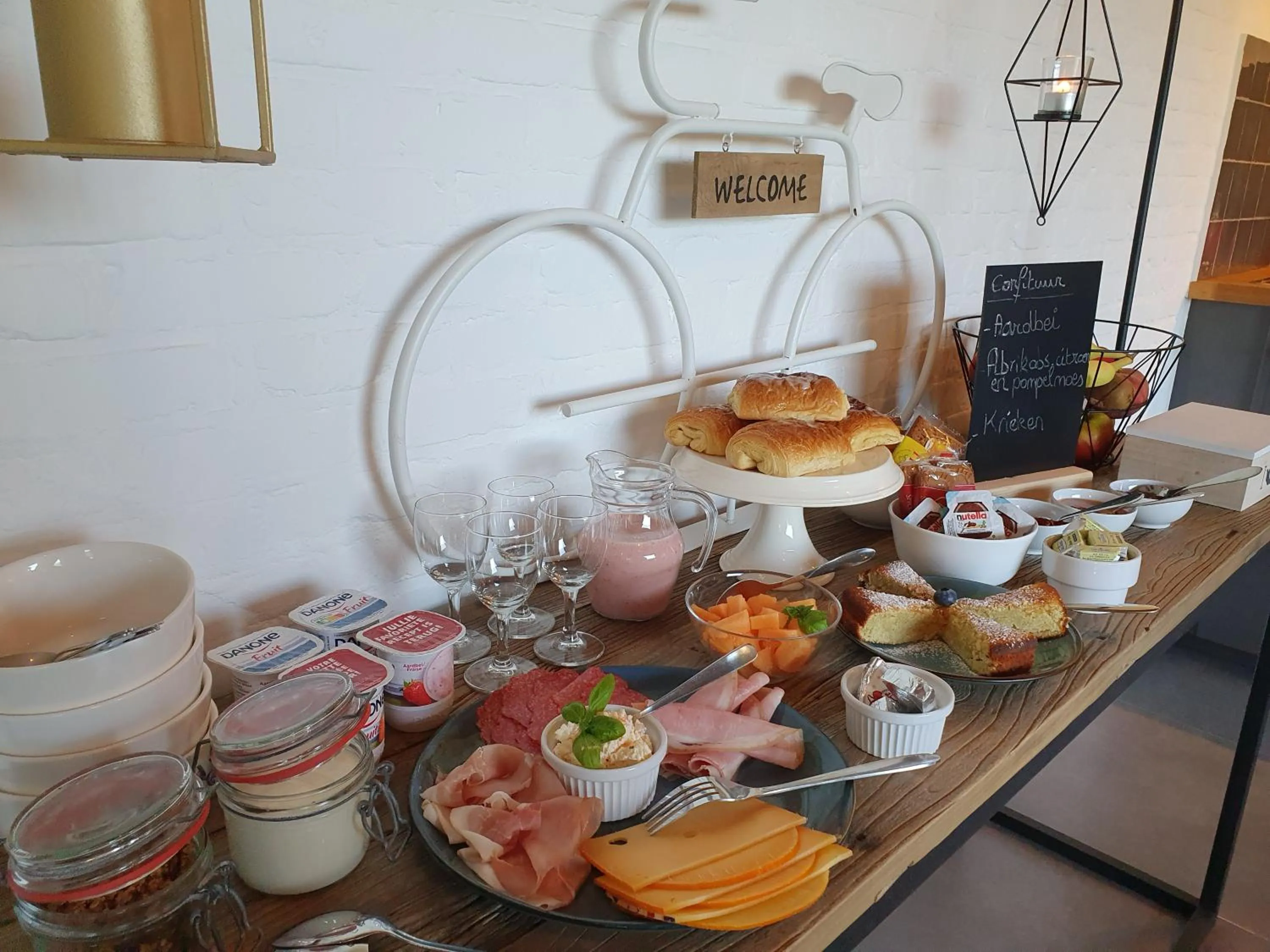 Food in B&B 't Hoogste