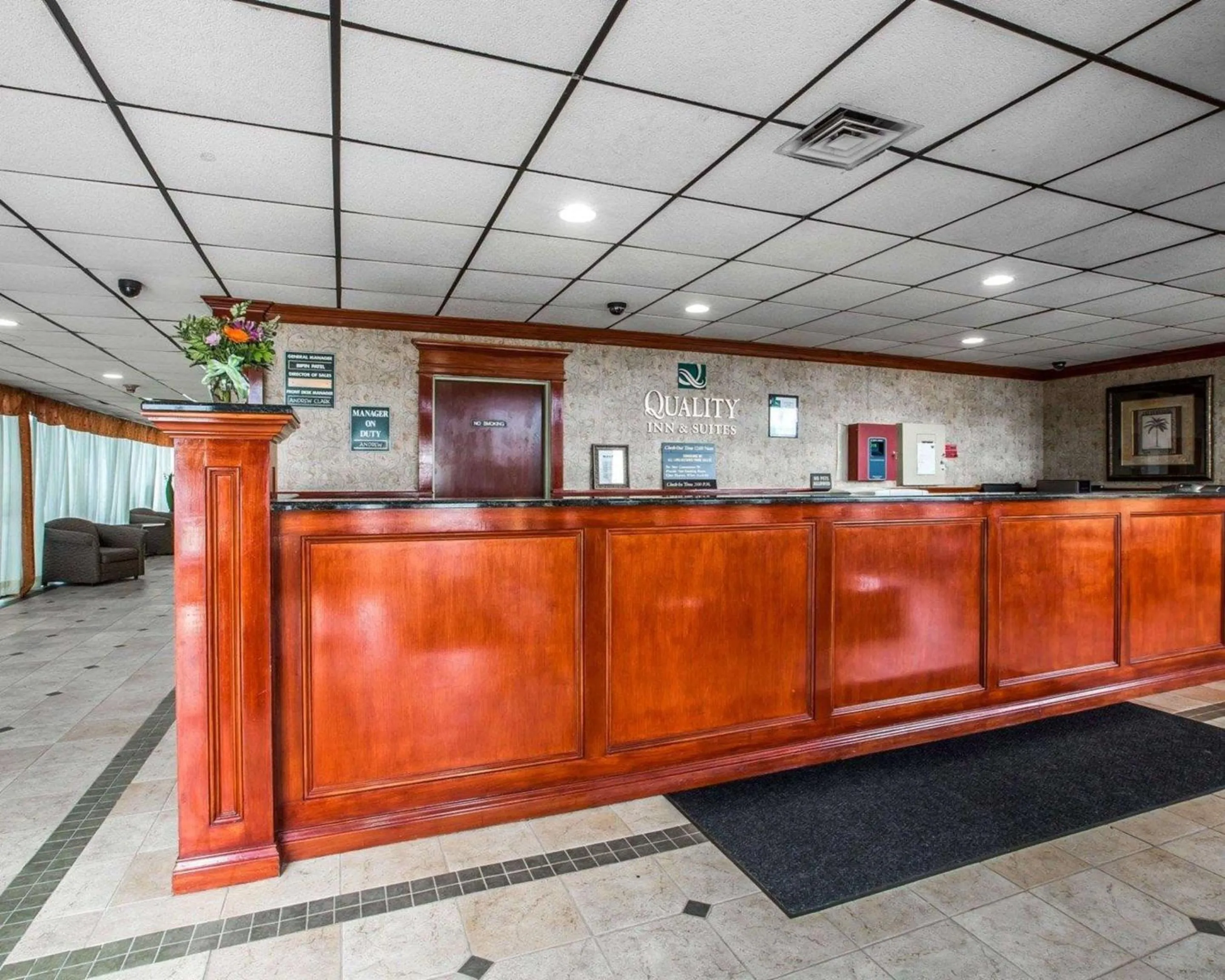 Lobby or reception in Quality Inn and Suites Kingston