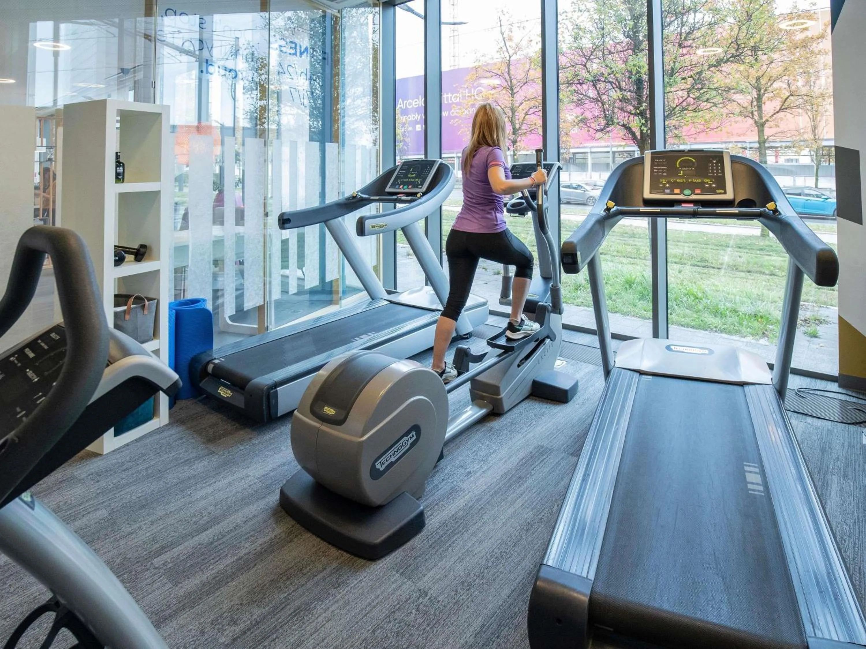 Fitness centre/facilities in Novotel Suites Luxembourg