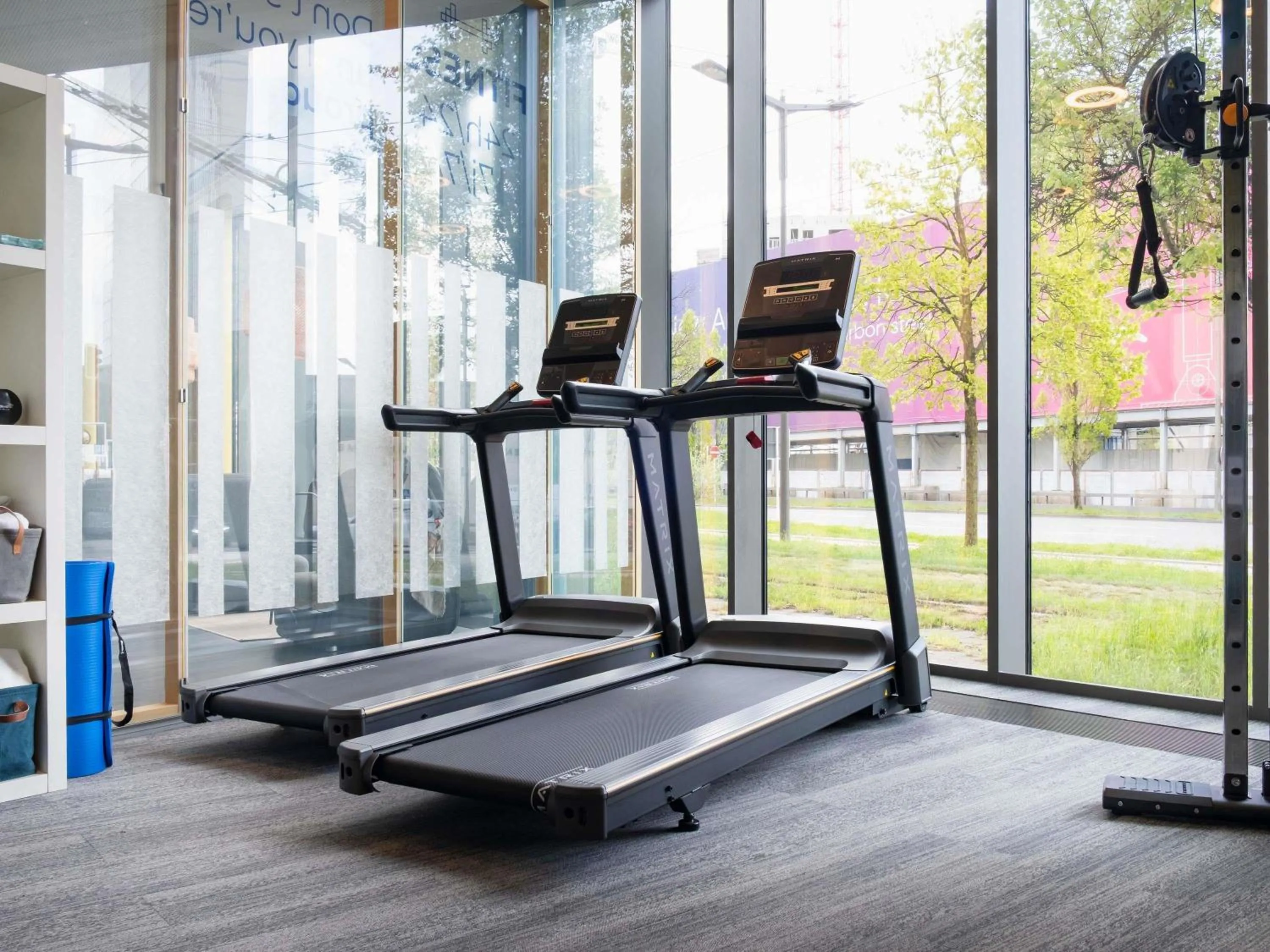 Fitness centre/facilities in Novotel Suites Luxembourg