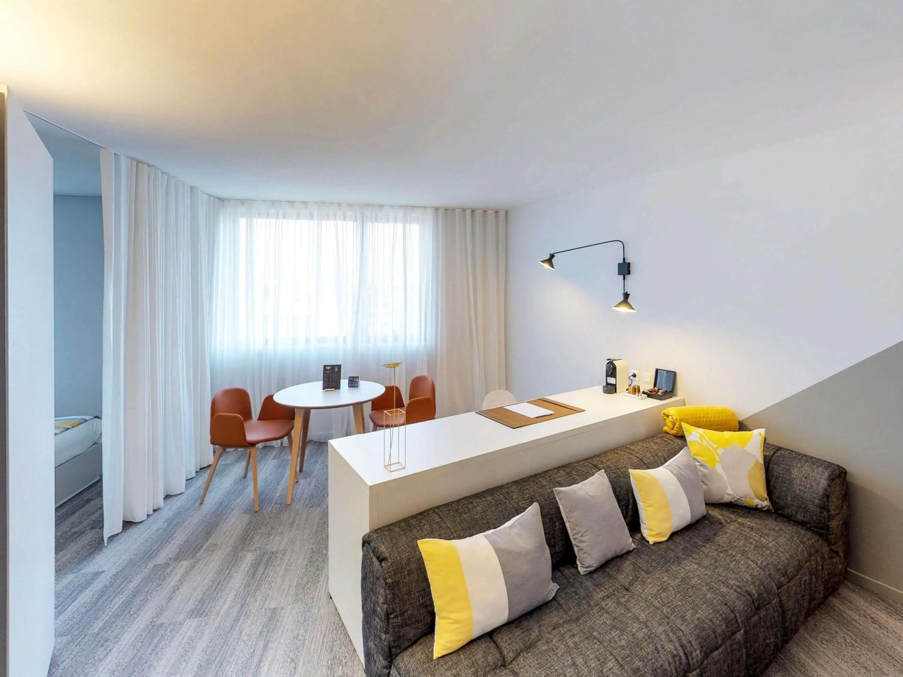 Bedroom, Bed in Novotel Suites Luxembourg