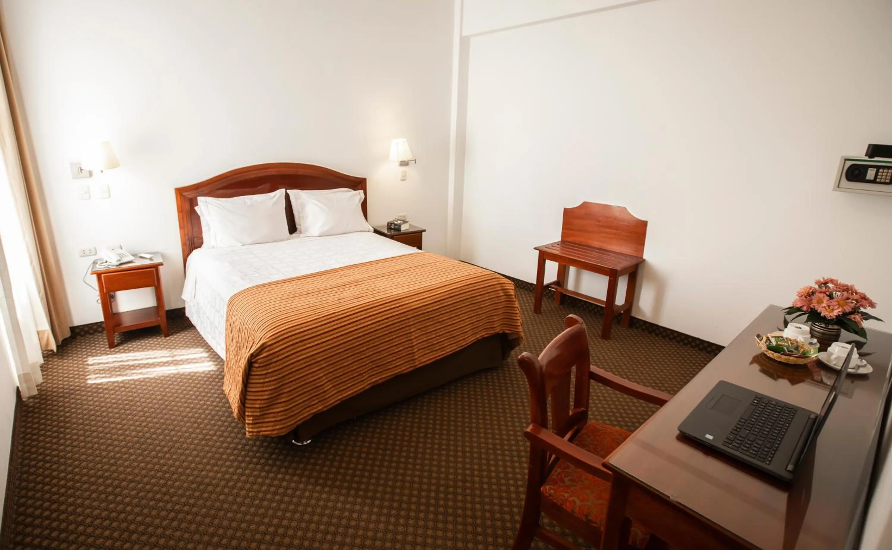 Photo of the whole room, Bed in Hotel Hacienda Puno Centro Histórico