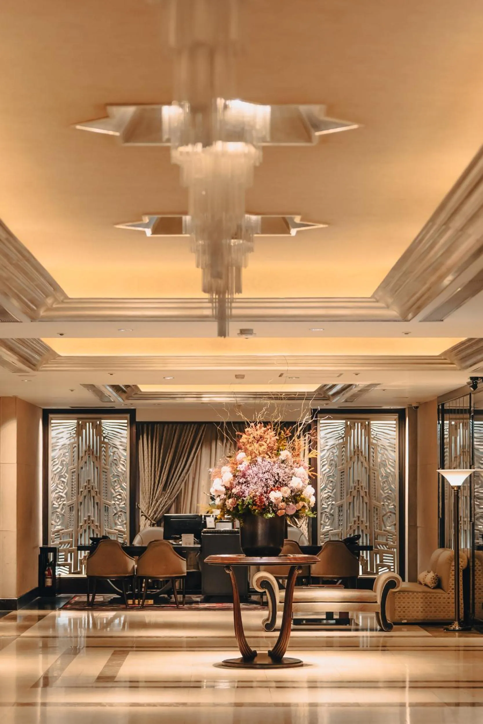 Lobby or reception in The Landis Taipei