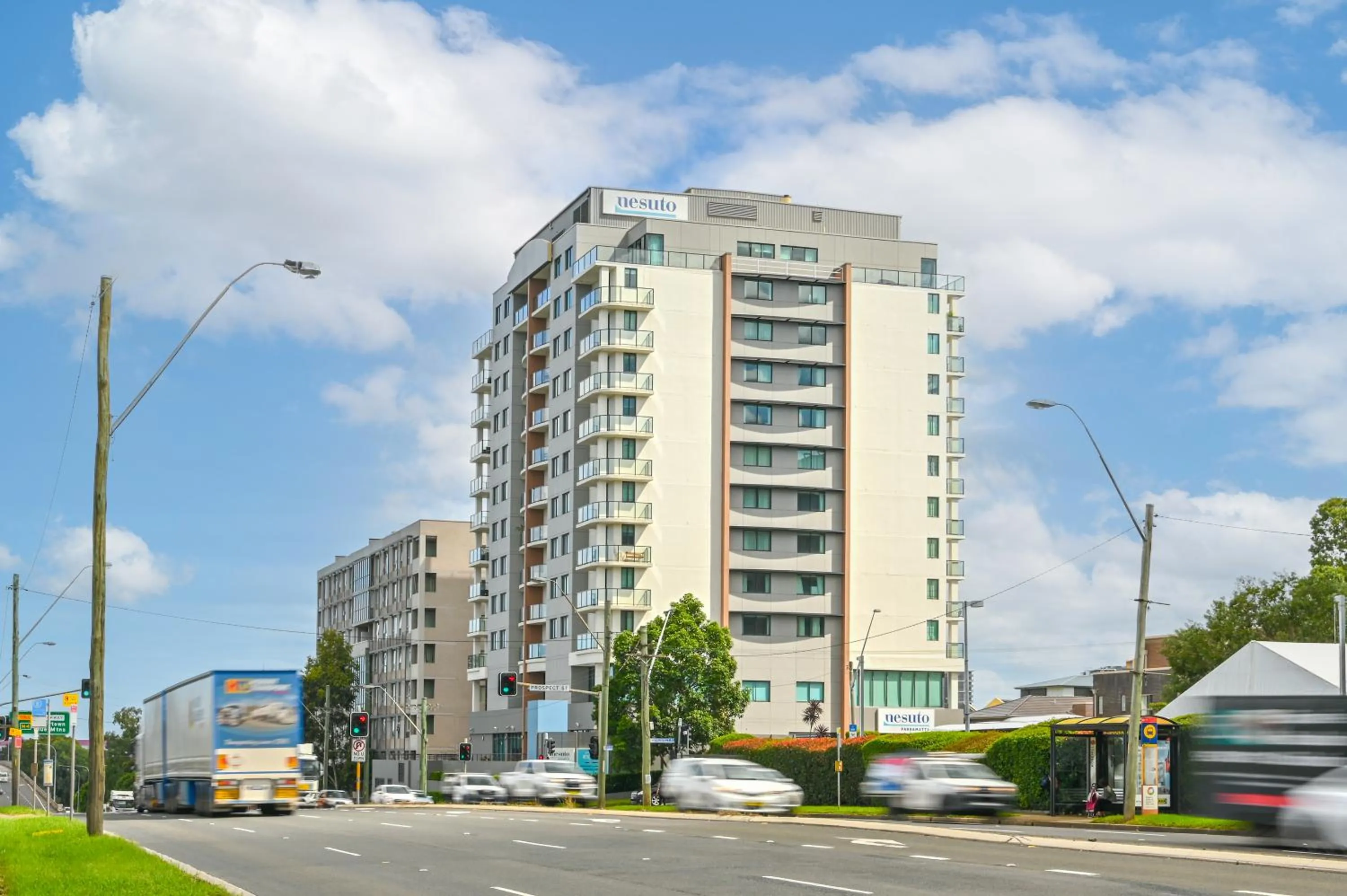 Property building in Nesuto Parramatta