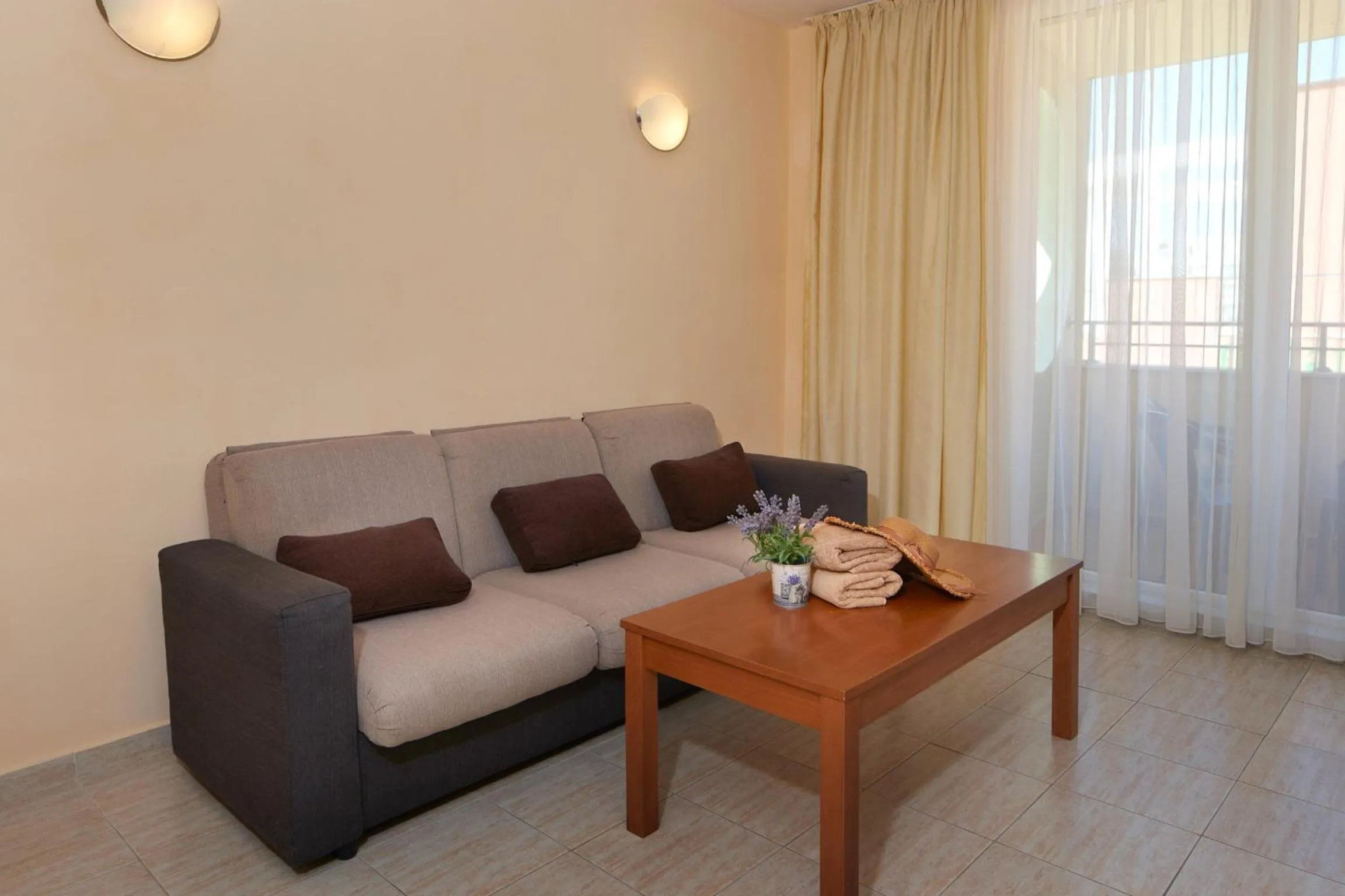 Living room in Pollo Resort