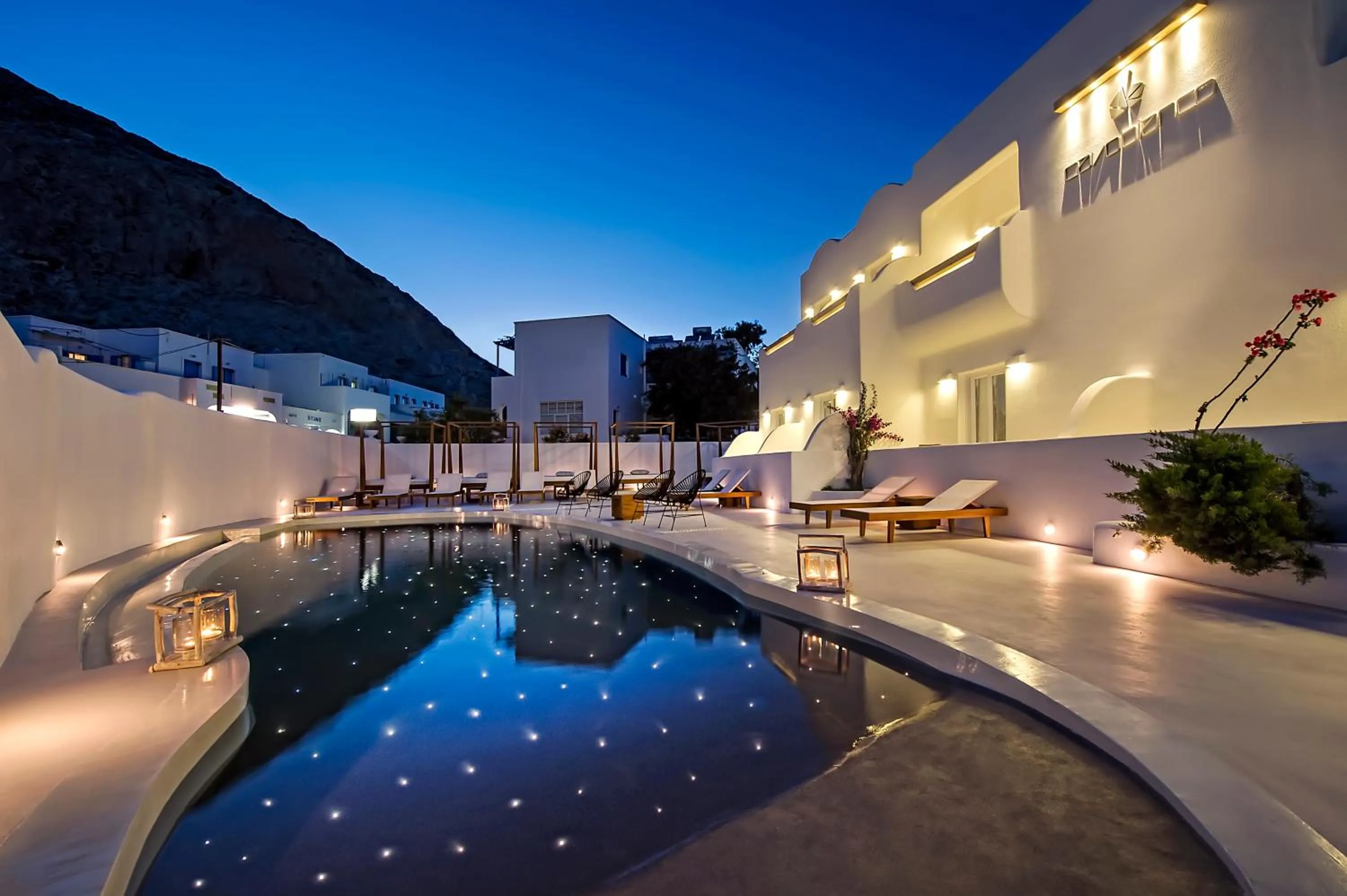 Swimming pool in Cavo Bianco Boutique Hotel & Spa