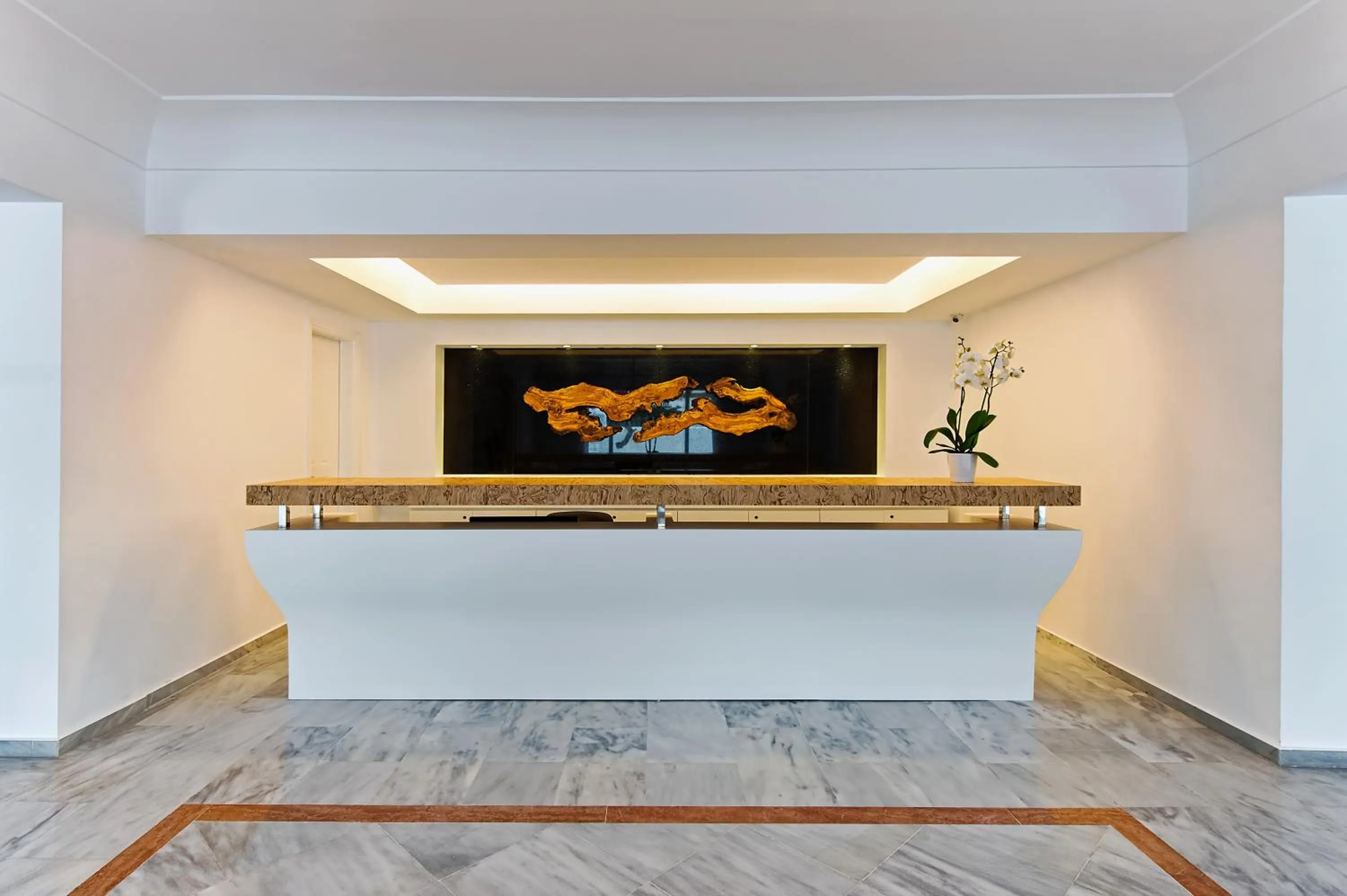 Lobby or reception in Cavo Bianco Boutique Hotel & Spa