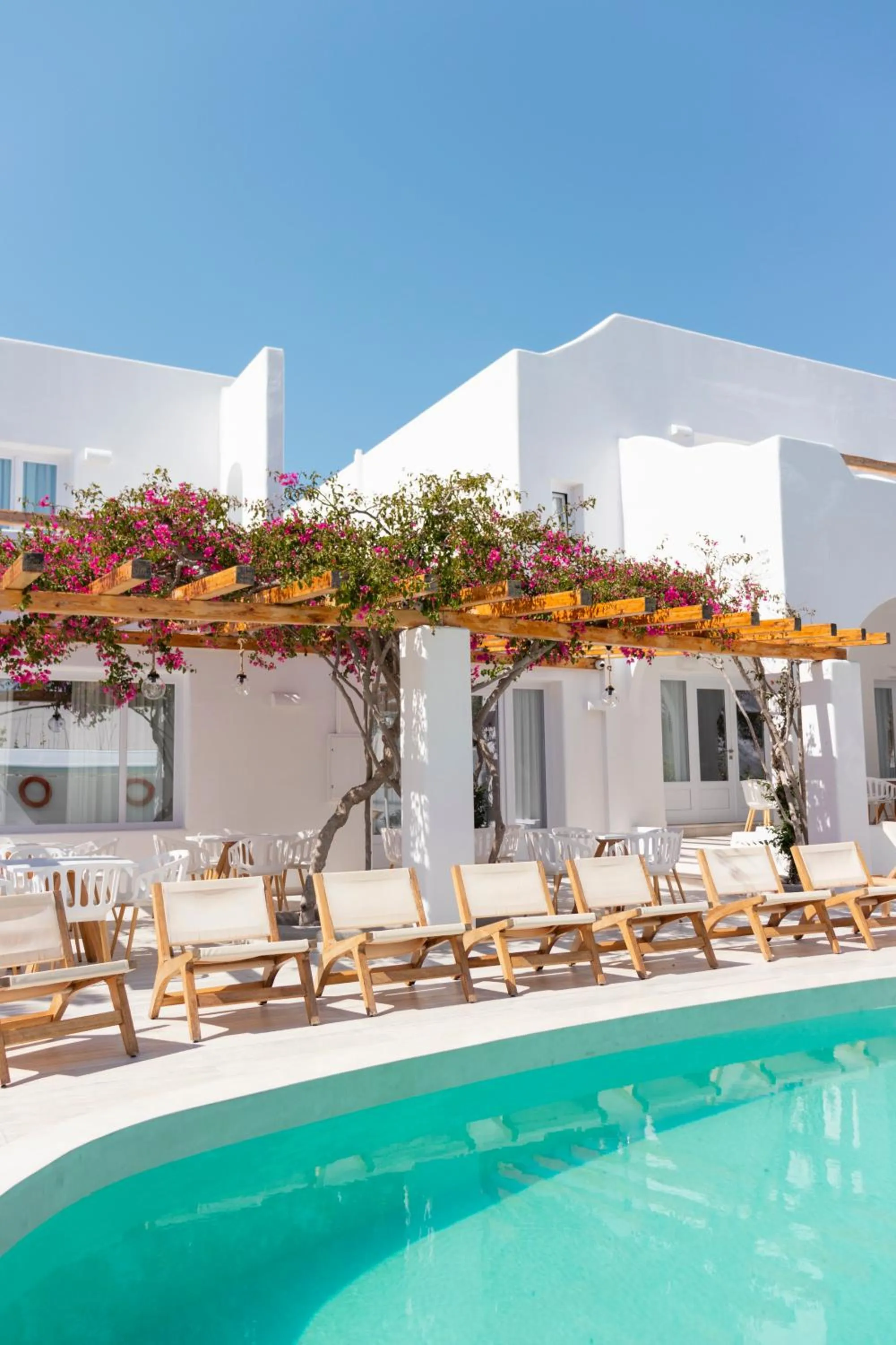 Swimming pool in Cavo Bianco Boutique Hotel & Spa