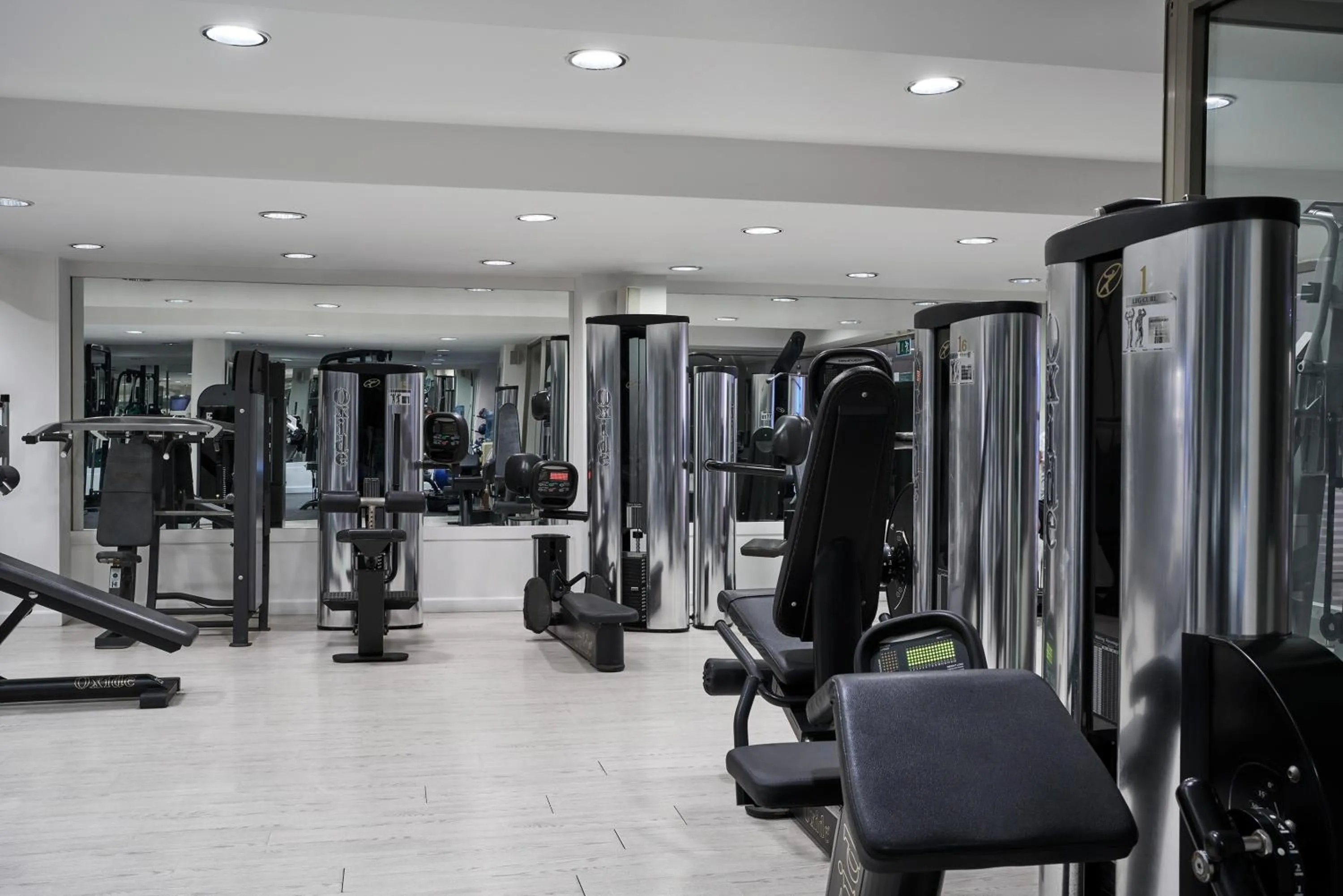 Fitness centre/facilities in Atlantica Oasis Hotel