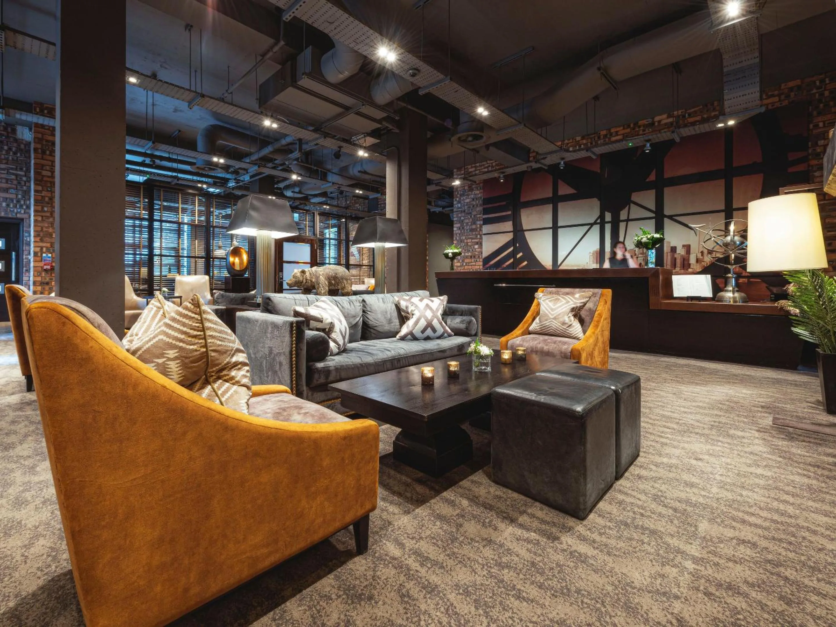 Seating area in Dakota Edinburgh