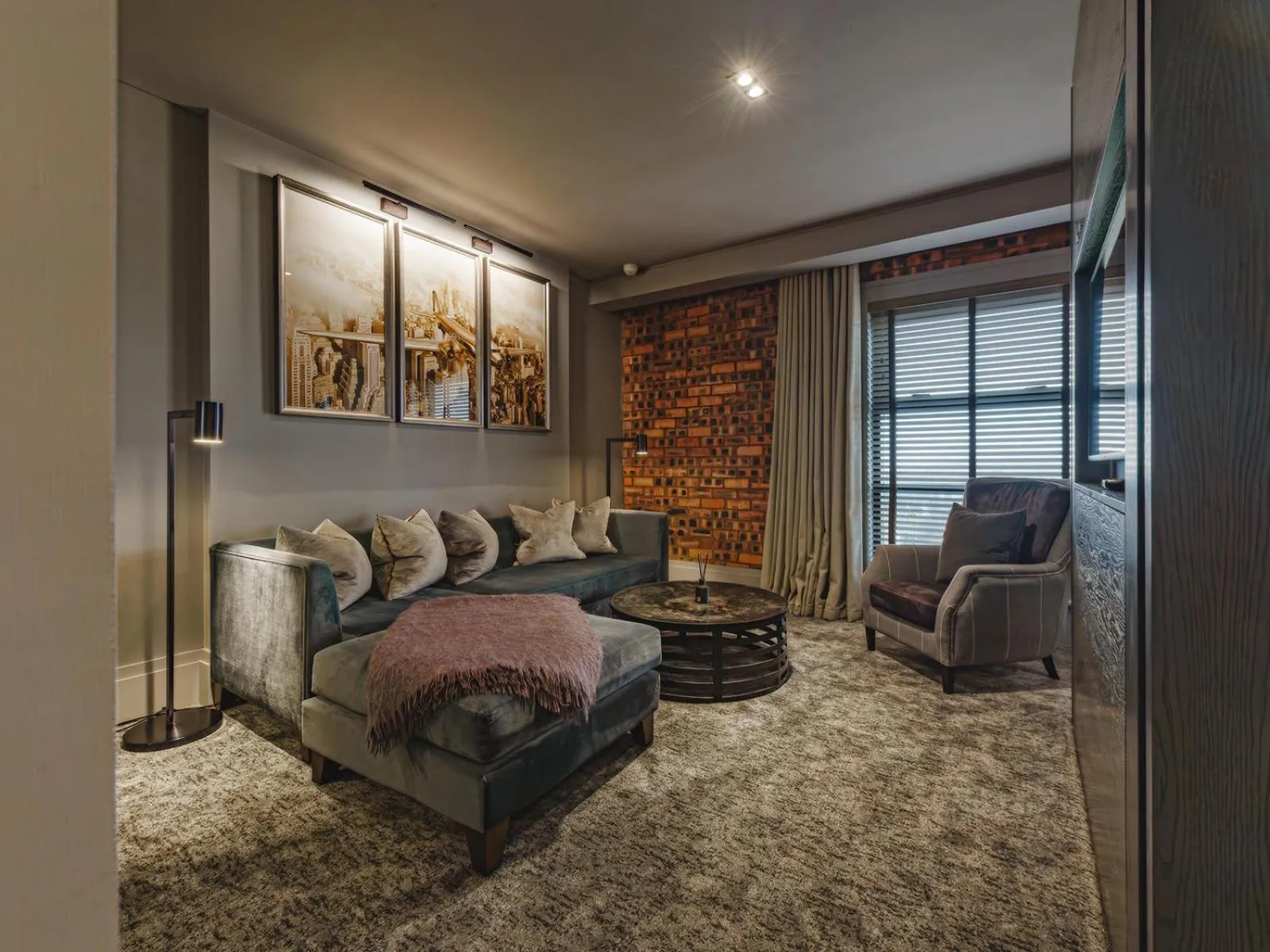 Seating area in Dakota Edinburgh