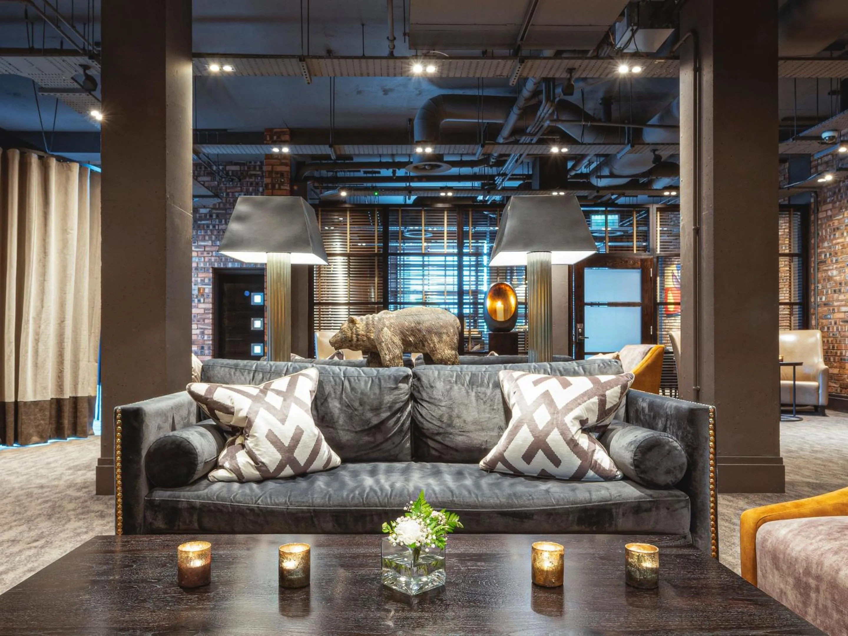 Seating area in Dakota Edinburgh