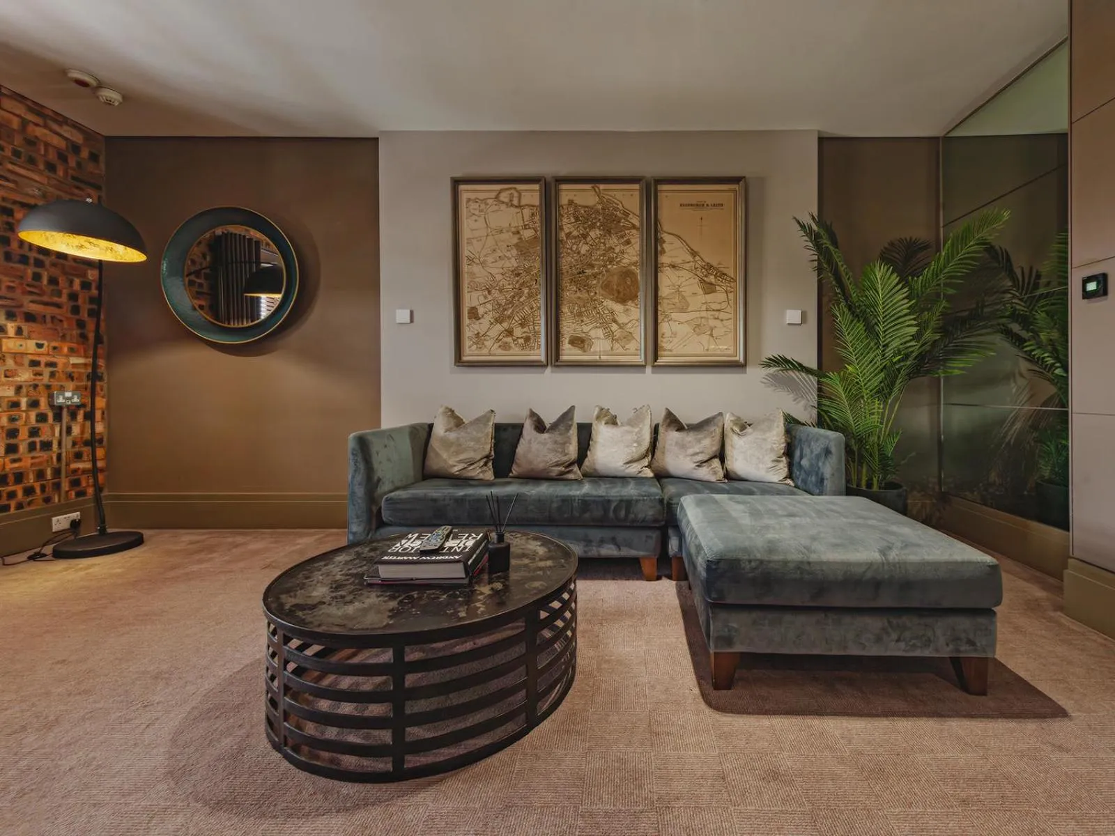 Seating area in Dakota Edinburgh