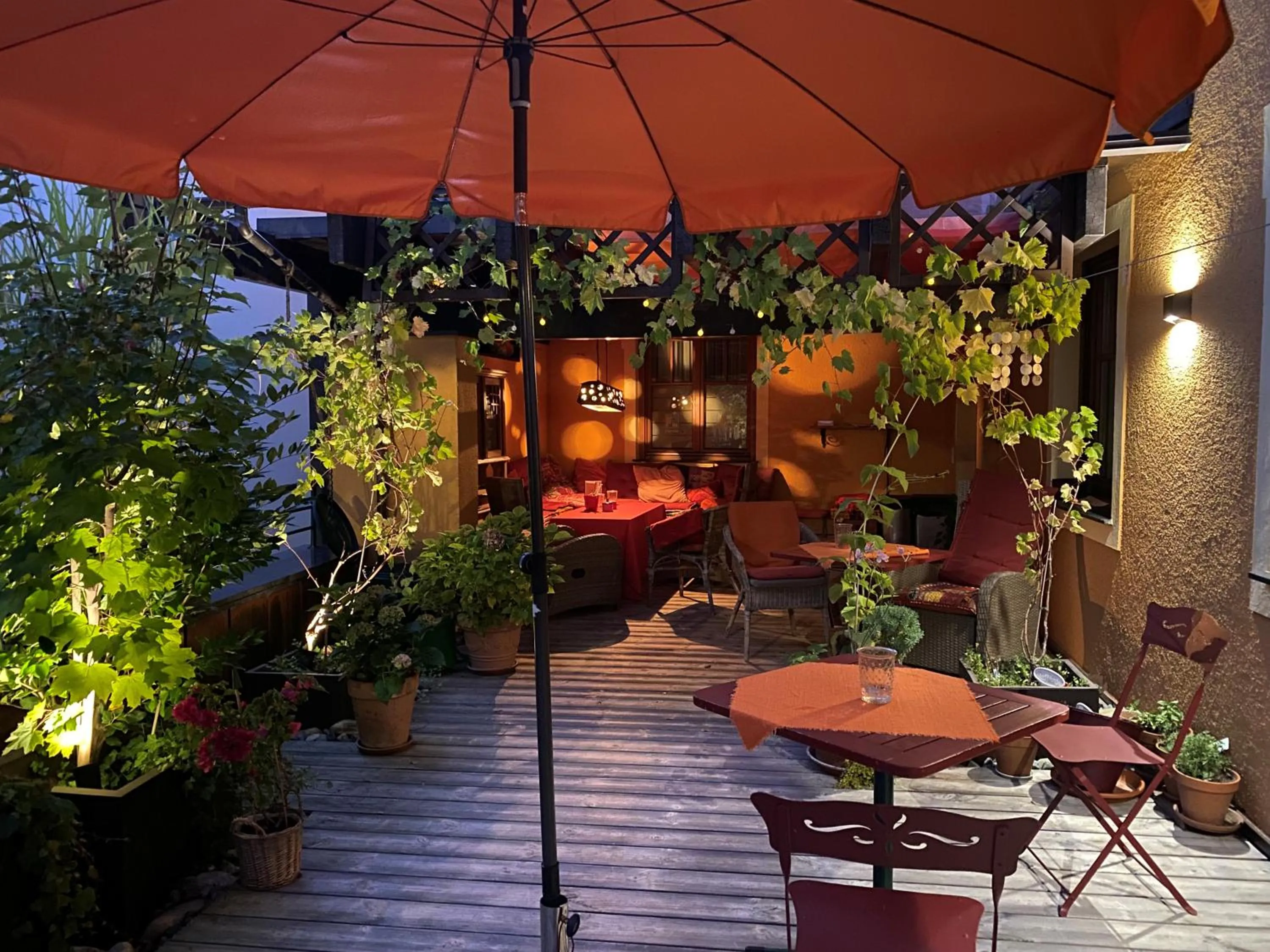 Balcony/Terrace in HOTEL ZILLNERs EINKEHR ***