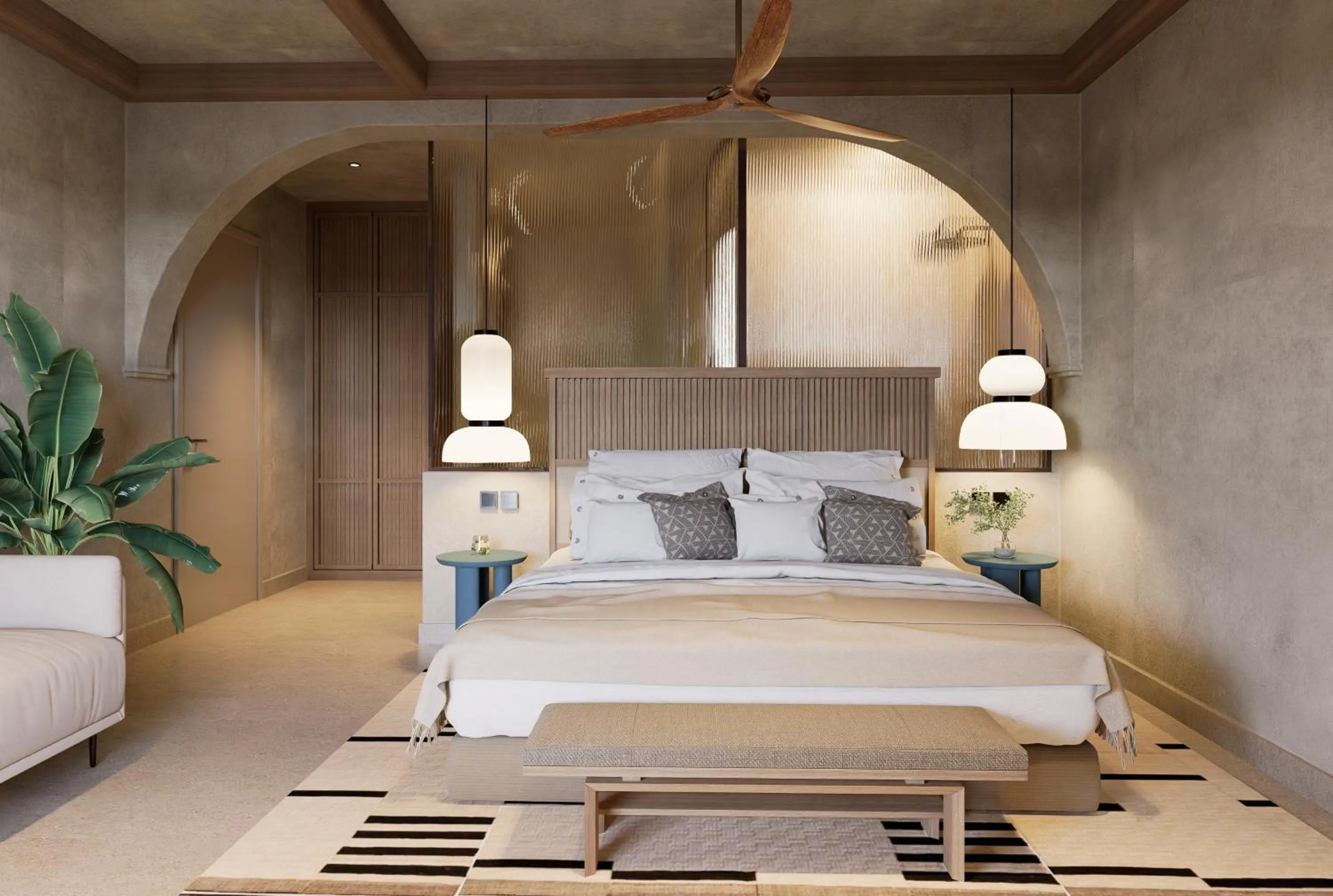 Bed in Astoria Hotel