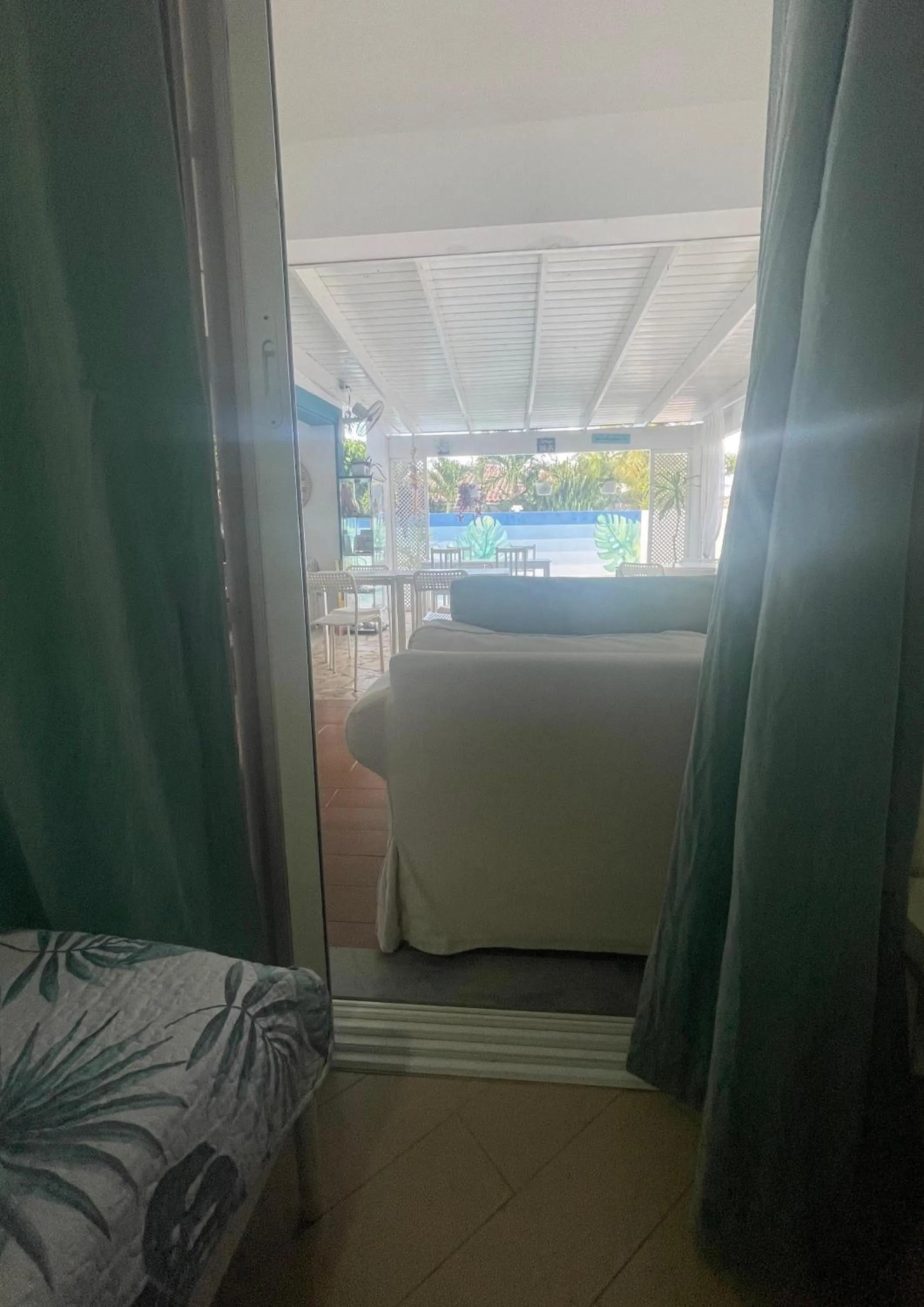 Inner courtyard view, Bed in B&B Villa Luna