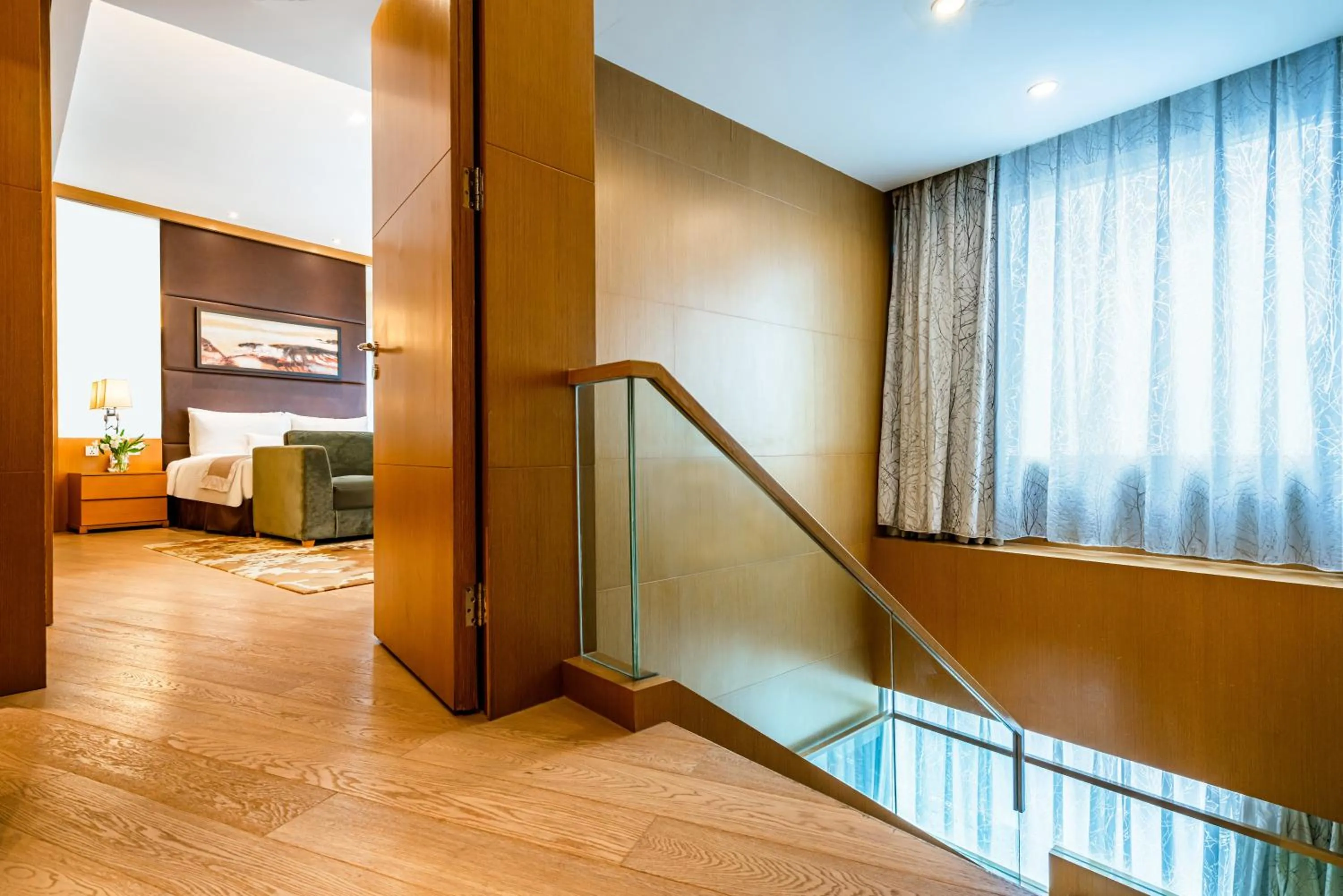 Seating area in Somerset Riverview Chengdu