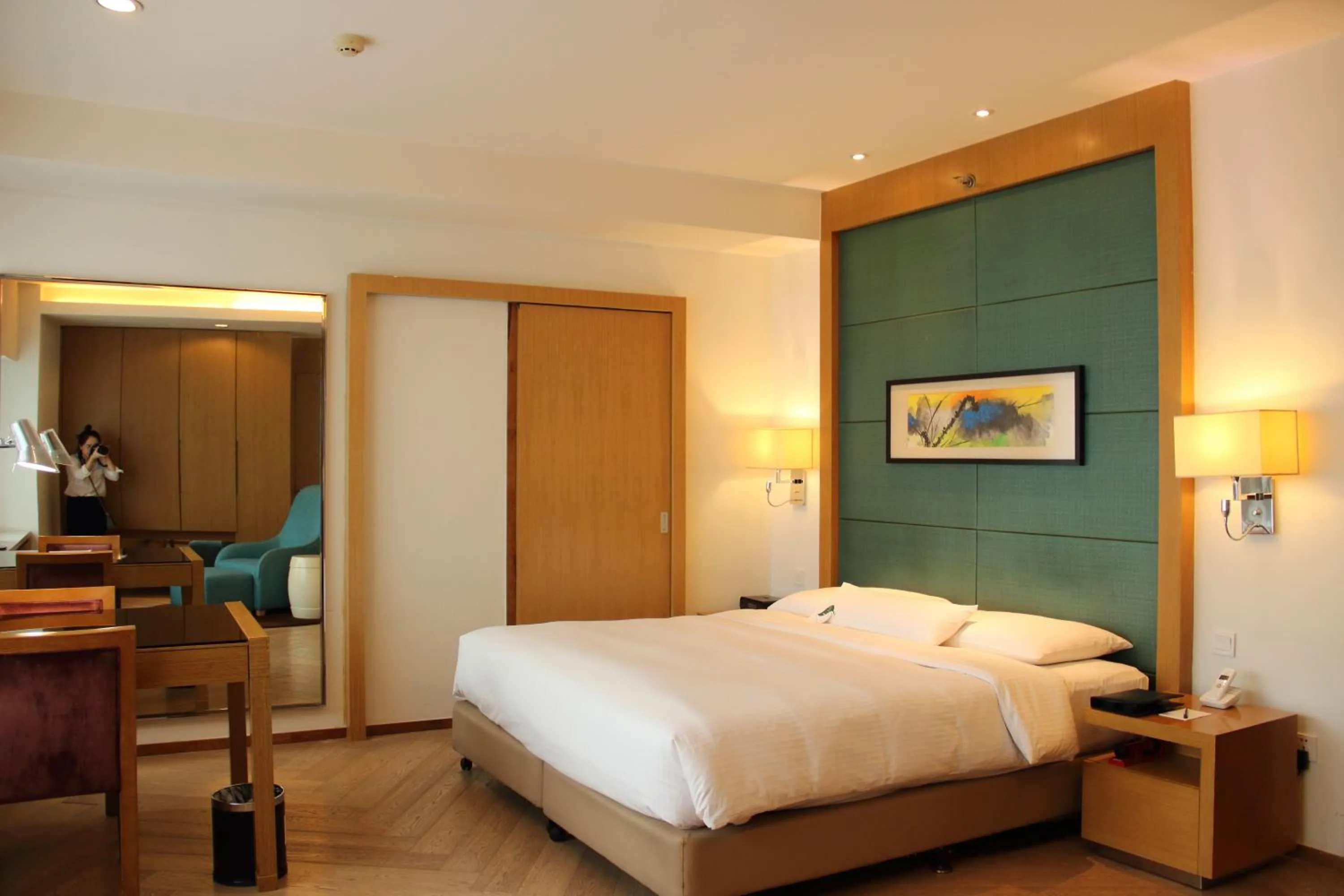 bunk bed, Bed in Somerset Riverview Chengdu-Near Tianfu Square