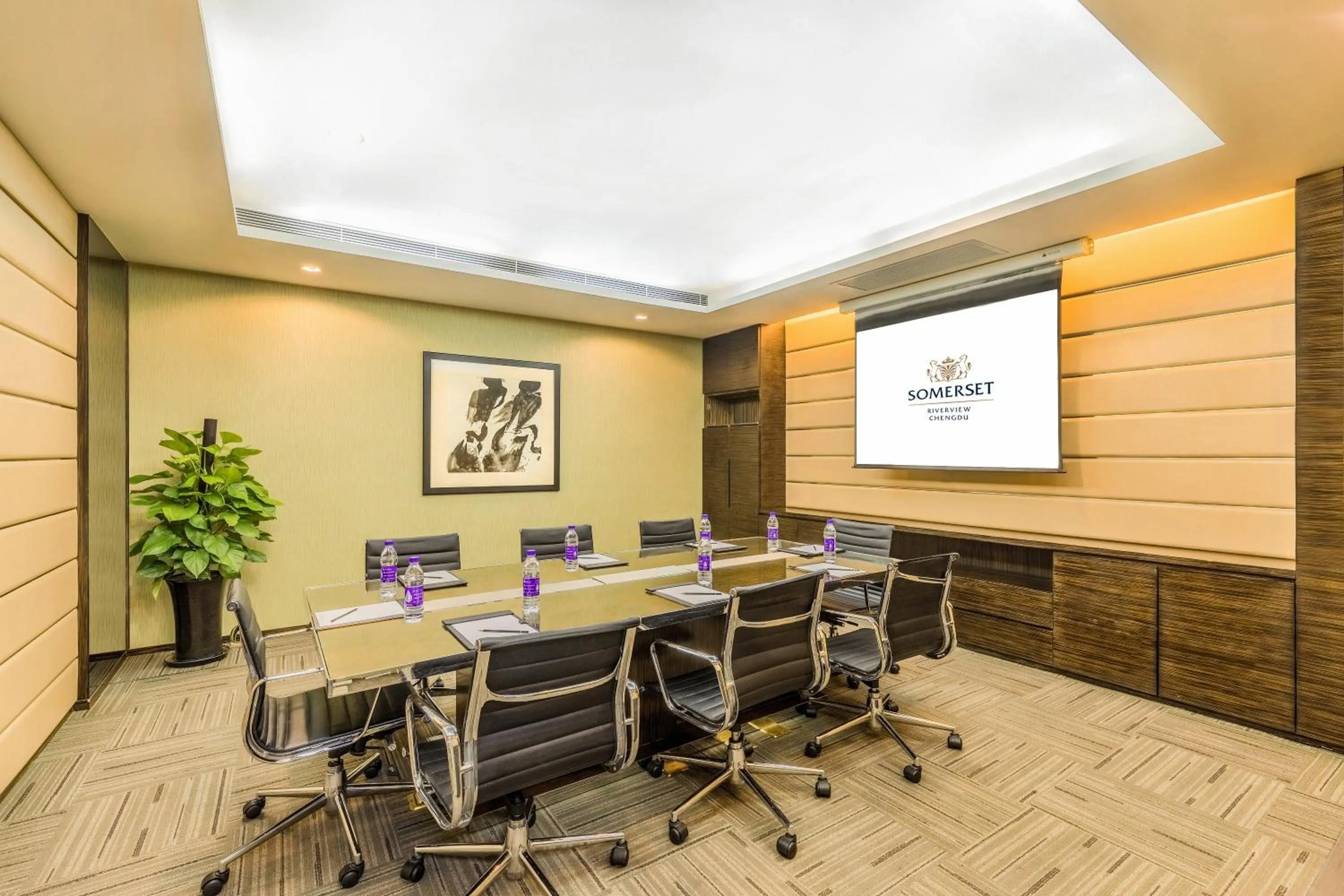 Meeting/conference room in Somerset Riverview Chengdu-Near Tianfu Square